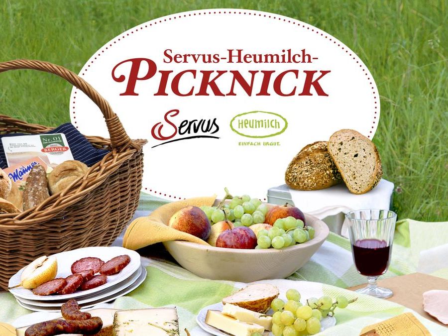 Das Servus-Heumilch-Picknick findet am 27. Mai im Augarten in Wien statt. Das Servus-Heumilch-Picknick findet am 27. Mai im Augarten in Wien statt.