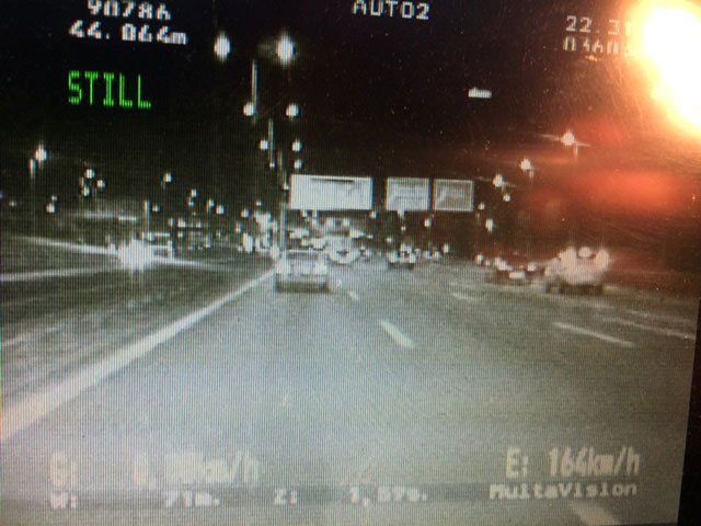 Der Raser war mit 164 km/h unterwegs Der Raser war mit 164 km/h unterwegs