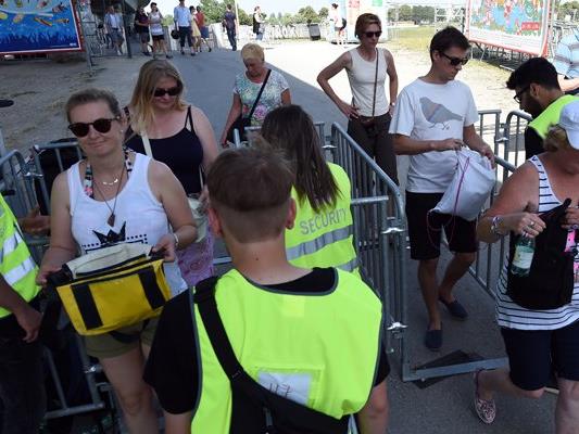 Die Sicherheitsmaßnahmen am Donauinselfest sind bereits im Vorjahr verstärkt worden.