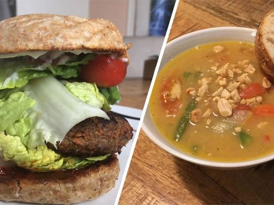 Zwei der schmackhaften Hellofresh-Gerichte. Zwei der schmackhaften Hellofresh-Gerichte.