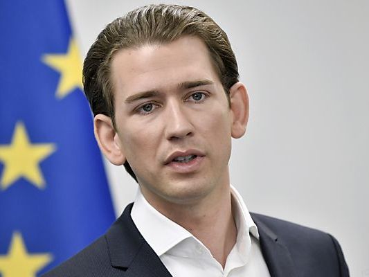 "Ich erhoffe mir die Unterstützung meiner Politik", sagte Kurz "Ich erhoffe mir die Unterstützung meiner Politik", sagte Kurz