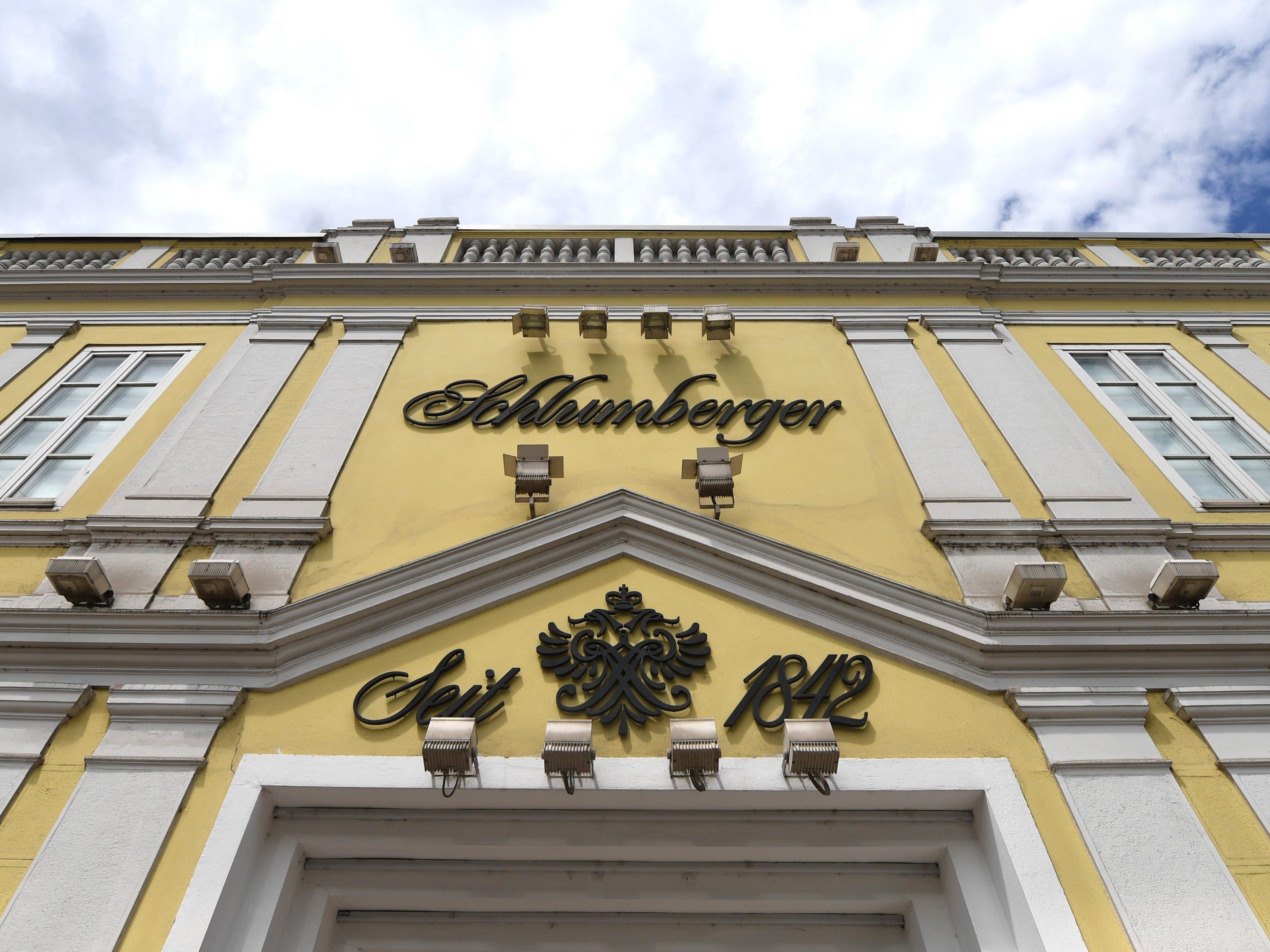 Der Firmensitz der Sektkellerei Schlumberger in Wien