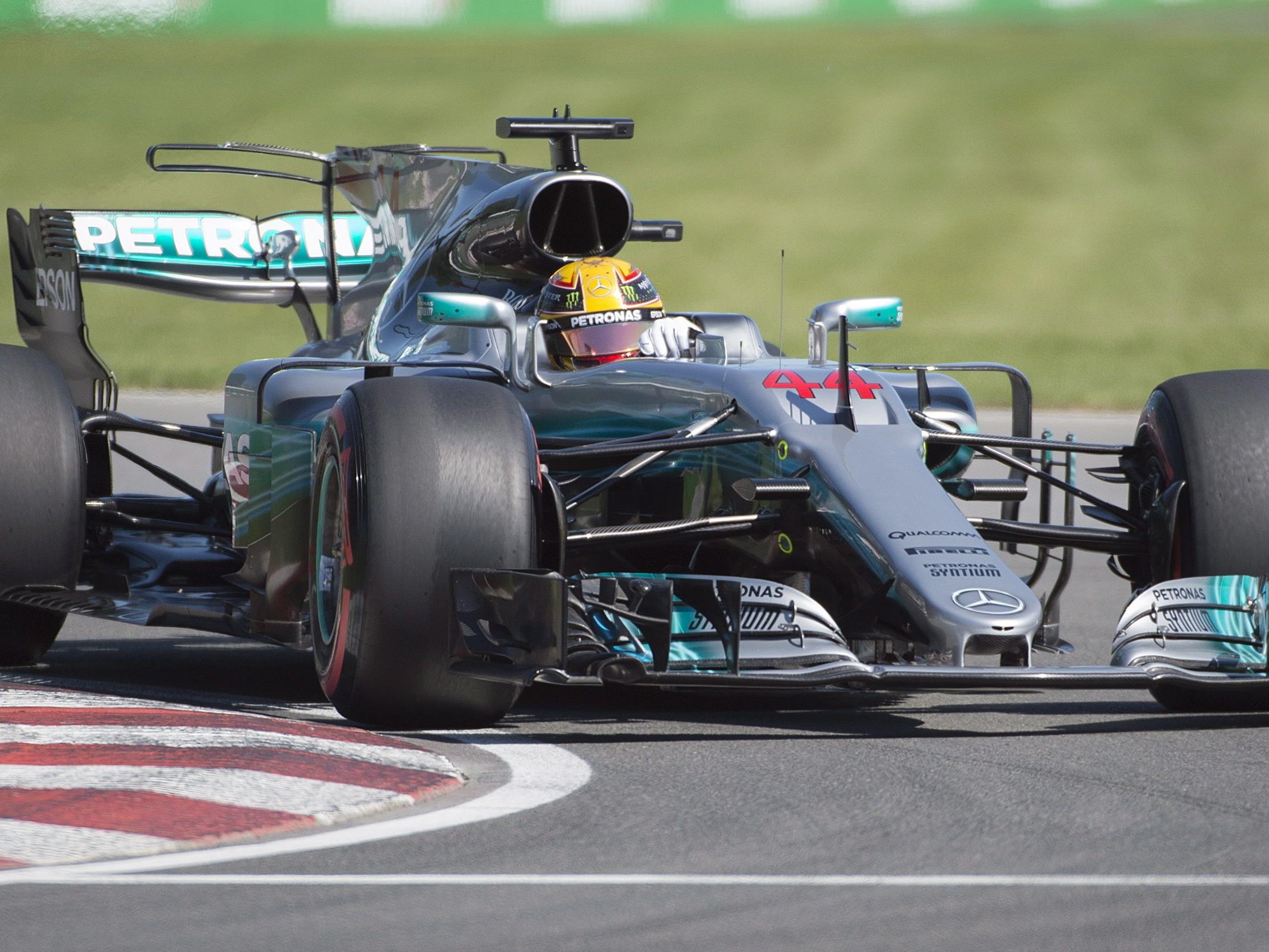 Lewis Hamilton startet in Kanada von der Pole Position.