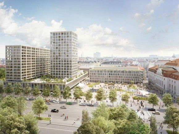 51 zu 46 Stimmen: Das Heumarkt-Hochhaus kommt