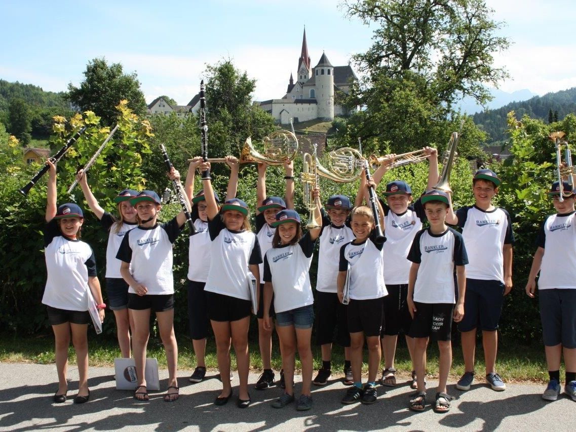 Die Rankler Junior Band wusste zu überzeugen Die Rankler Junior Band wusste zu überzeugen