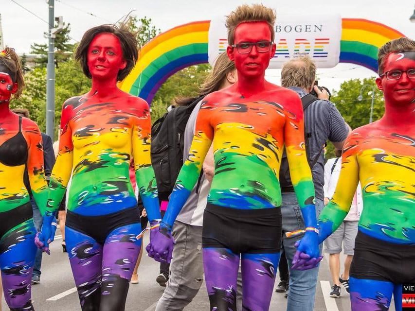 Das war die Regenbogenparade 2017 in Wien