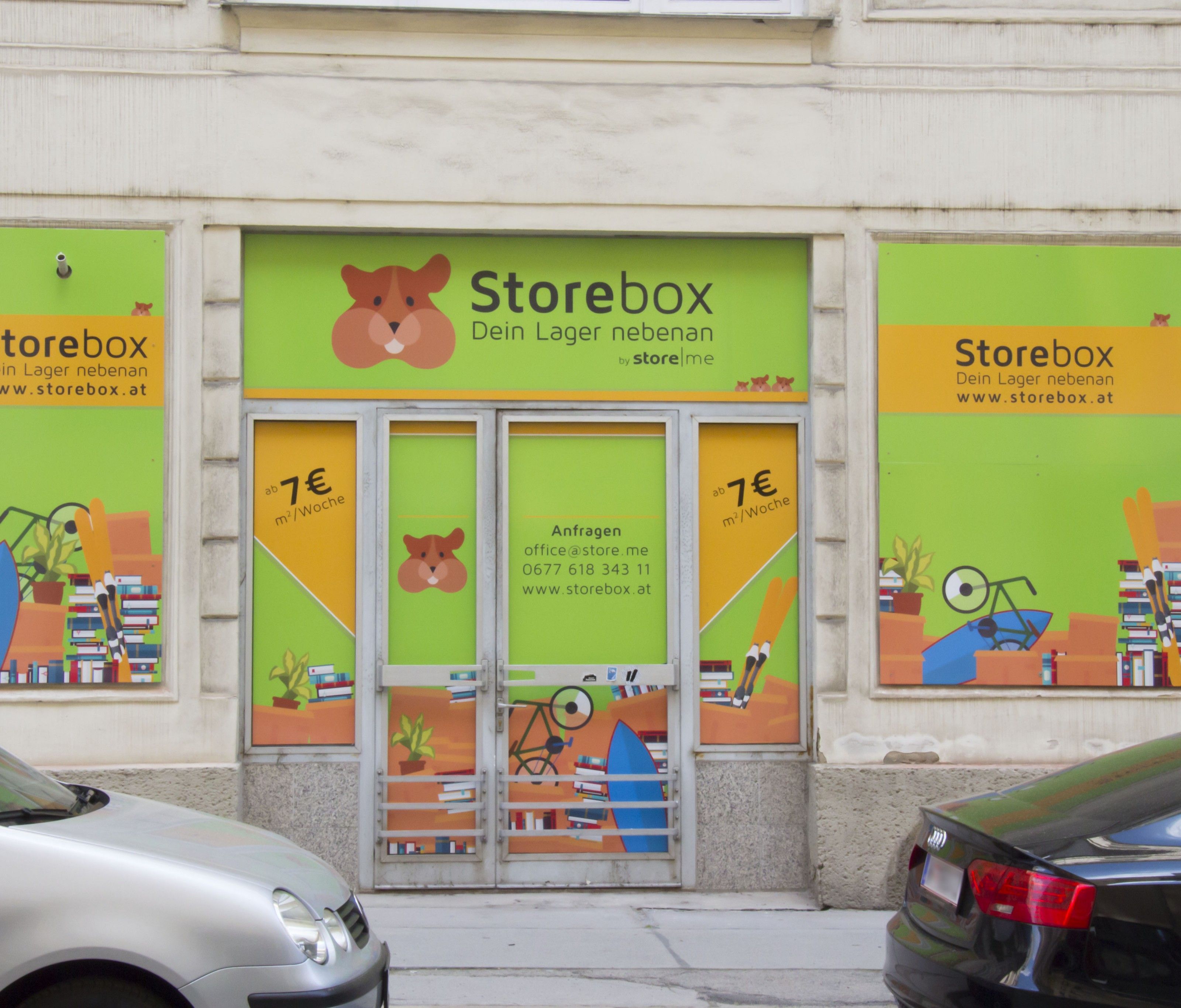 store.me eröffnet die Storebox bei der Freyung. store.me eröffnet die Storebox bei der Freyung.