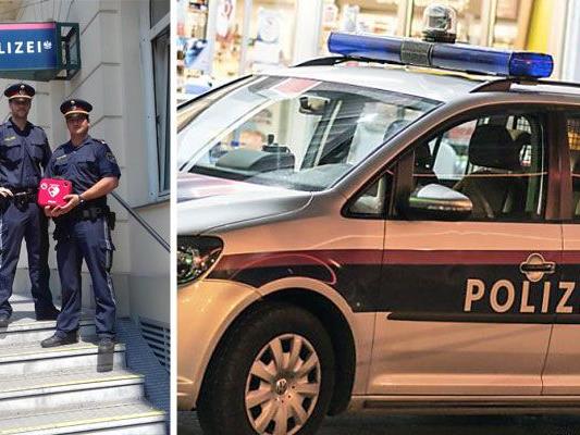 Polizisten reanimierten einen Mann in Wien