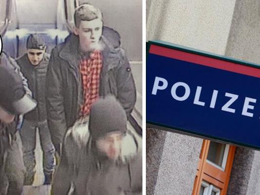 Die Wiener Polizei fahndet nach diesen Verdächtigen.