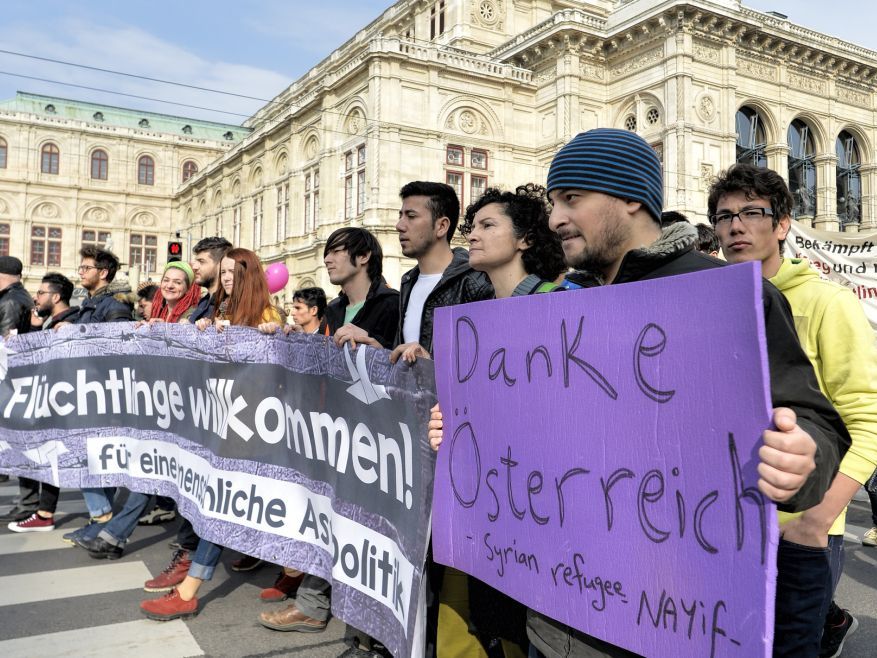 Gerade in Wien scheint die Akzeptanz von Flüchtlingen gestiegen zu sein. Gerade in Wien scheint die Akzeptanz von Flüchtlingen gestiegen zu sein.