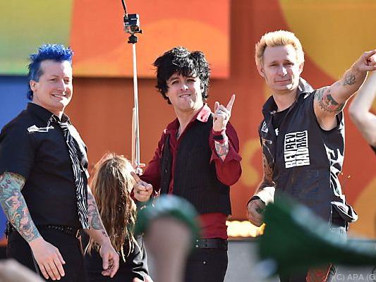 Unter den Headlinern: Die Band Green Day beehrt das Nova Rock