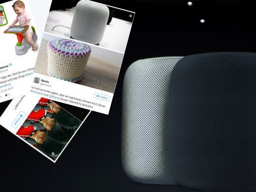 Das Netz macht sich über den HomePod lustig. Das Netz macht sich über den HomePod lustig.