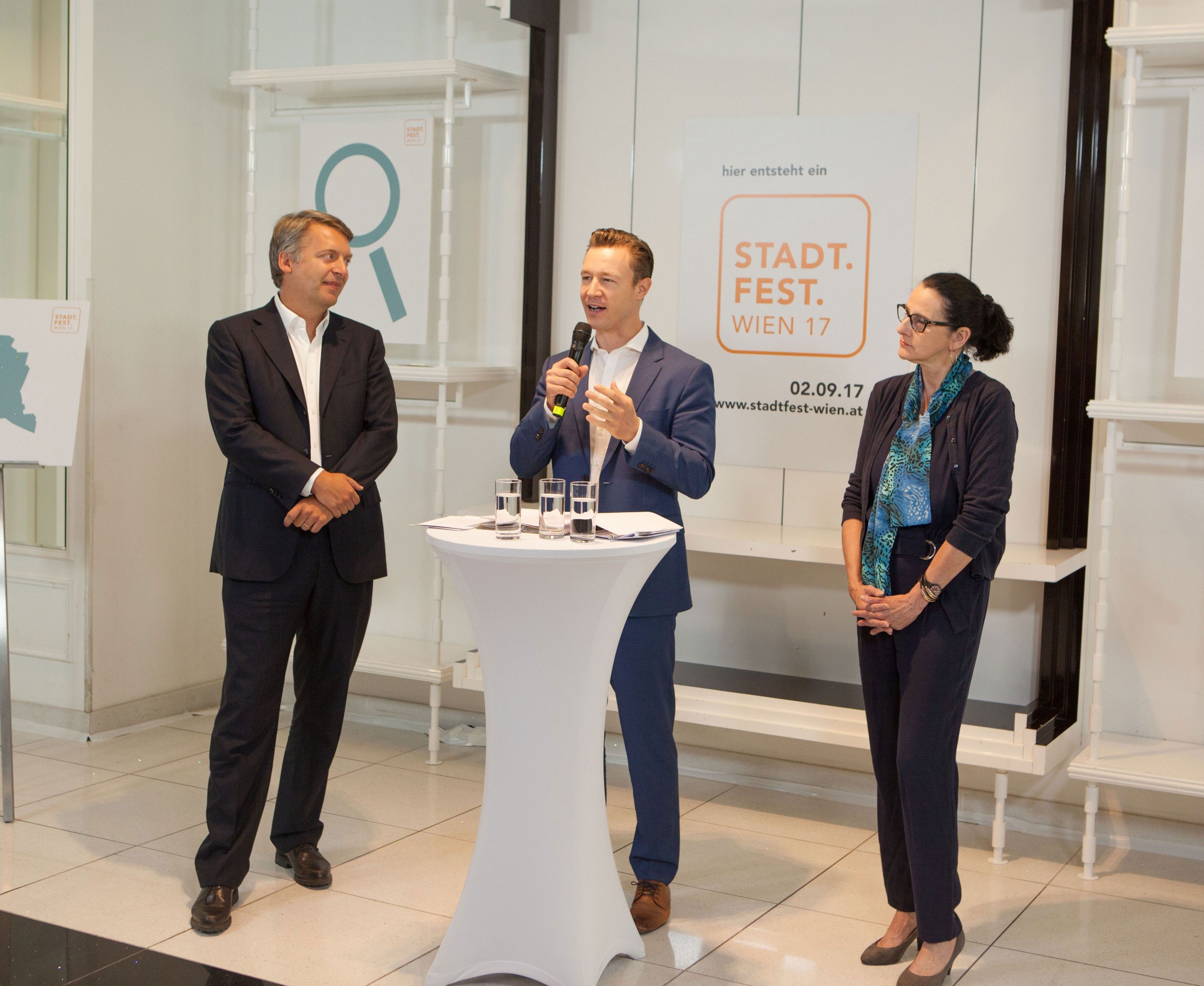 Beim Pressetermin zum Wiener Stadtfest 2017 Beim Pressetermin zum Wiener Stadtfest 2017