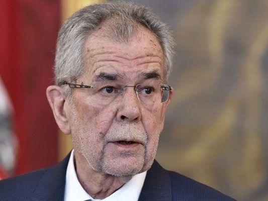 Bundespräsident Alexander Van der Bellen definiert Europapolitik als "rote Linie" bei der Regierungsbildung