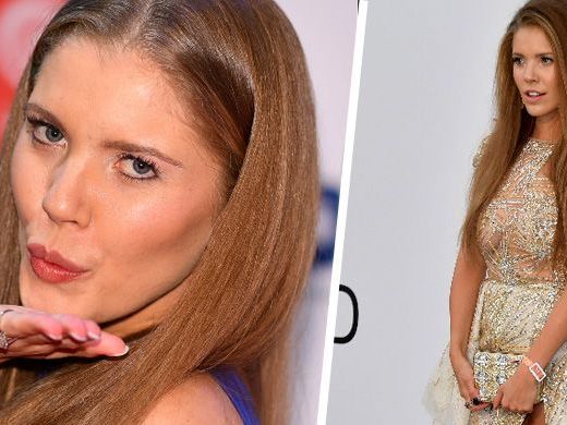 Victoria Swarovski trug ein Prinzessinnen-Brautkleid. Victoria Swarovski trug ein Prinzessinnen-Brautkleid.