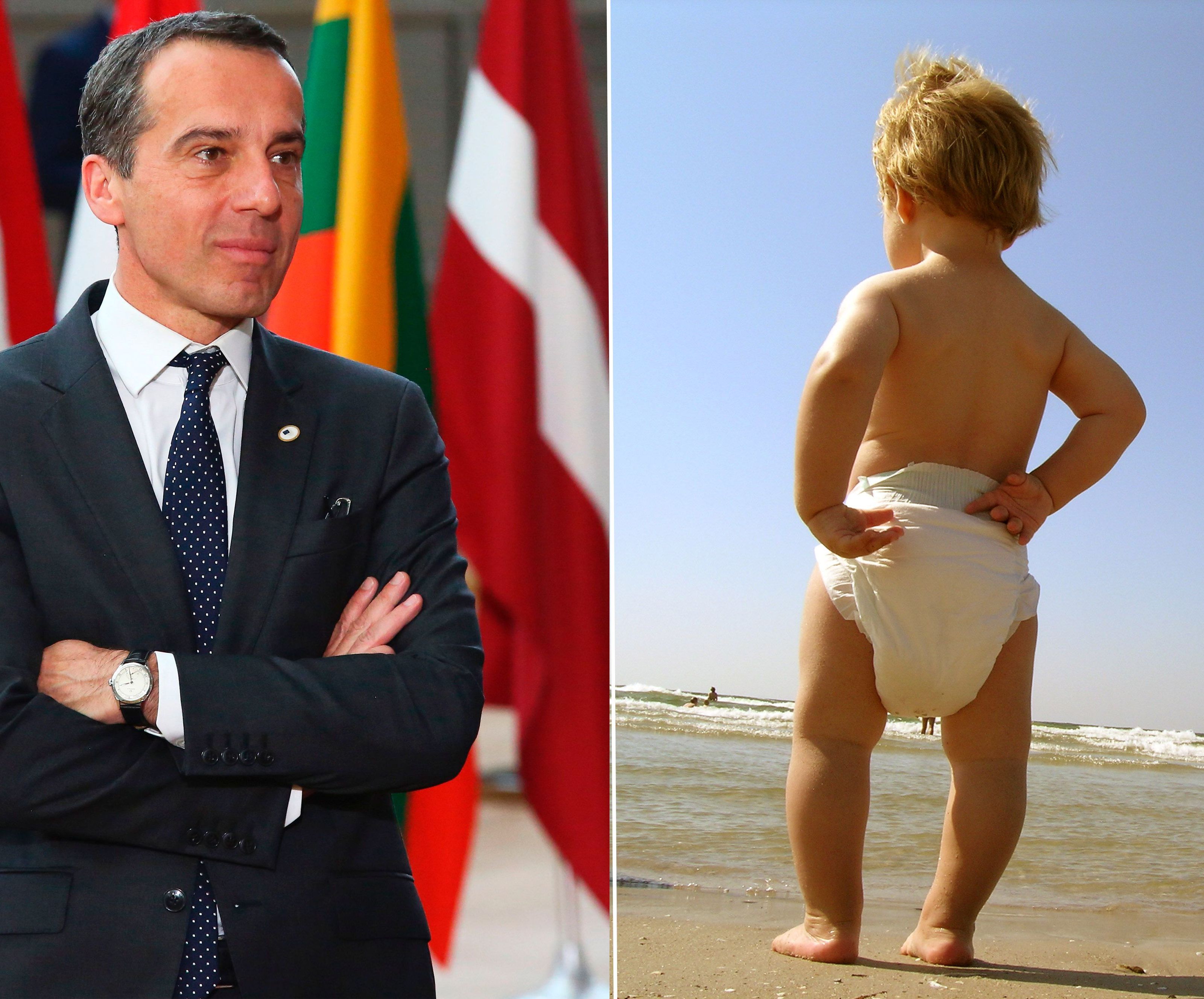 Kern dominiert das Windelwechseln. Kern dominiert das Windelwechseln.