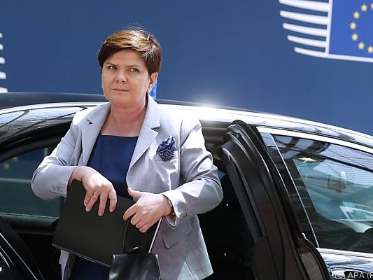 Beata Szydlo will nicht zurückrudern Beata Szydlo will nicht zurückrudern