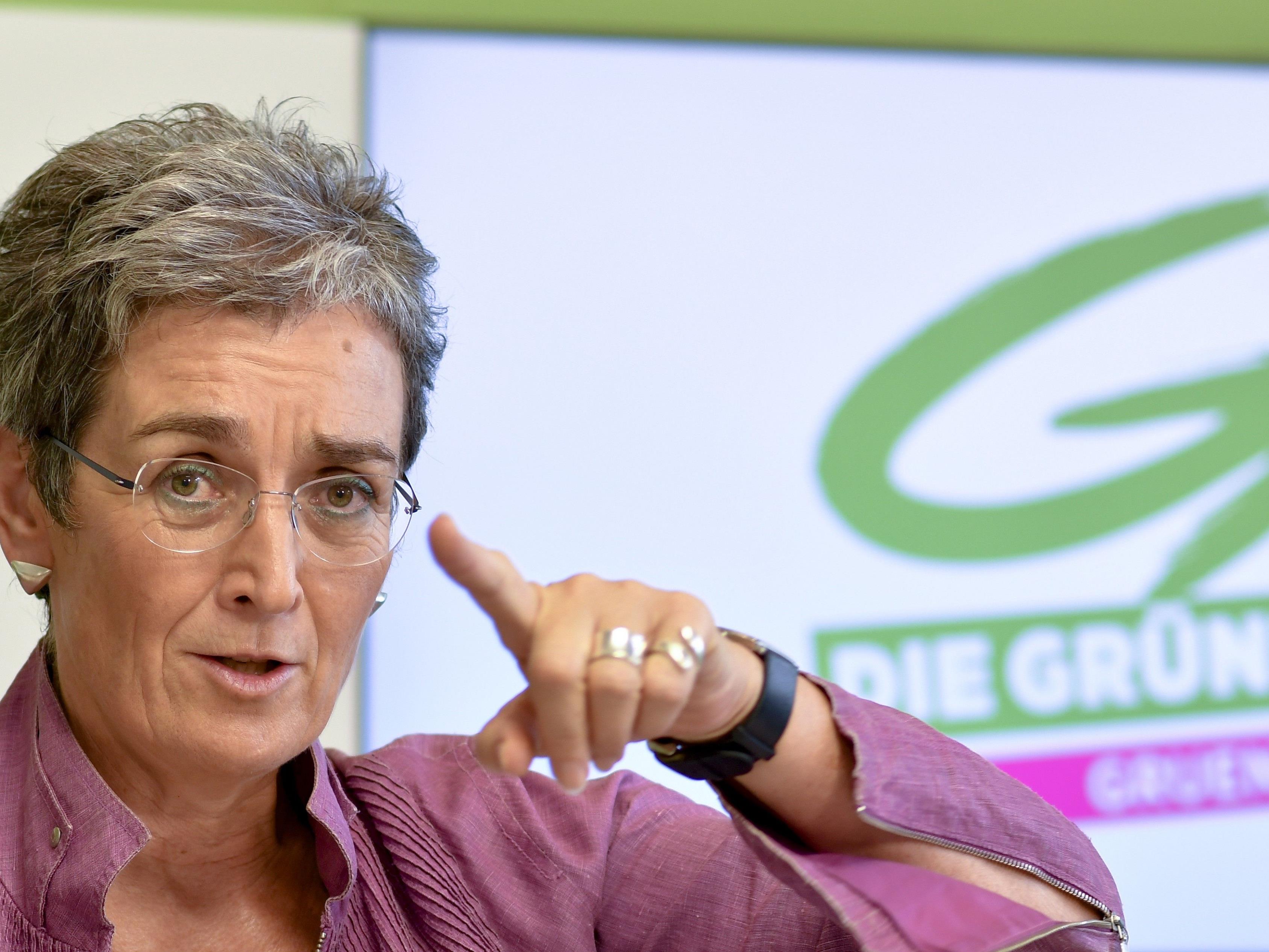 Die neue Grüne Spitzenkandidatin Ulrike Lunacek.