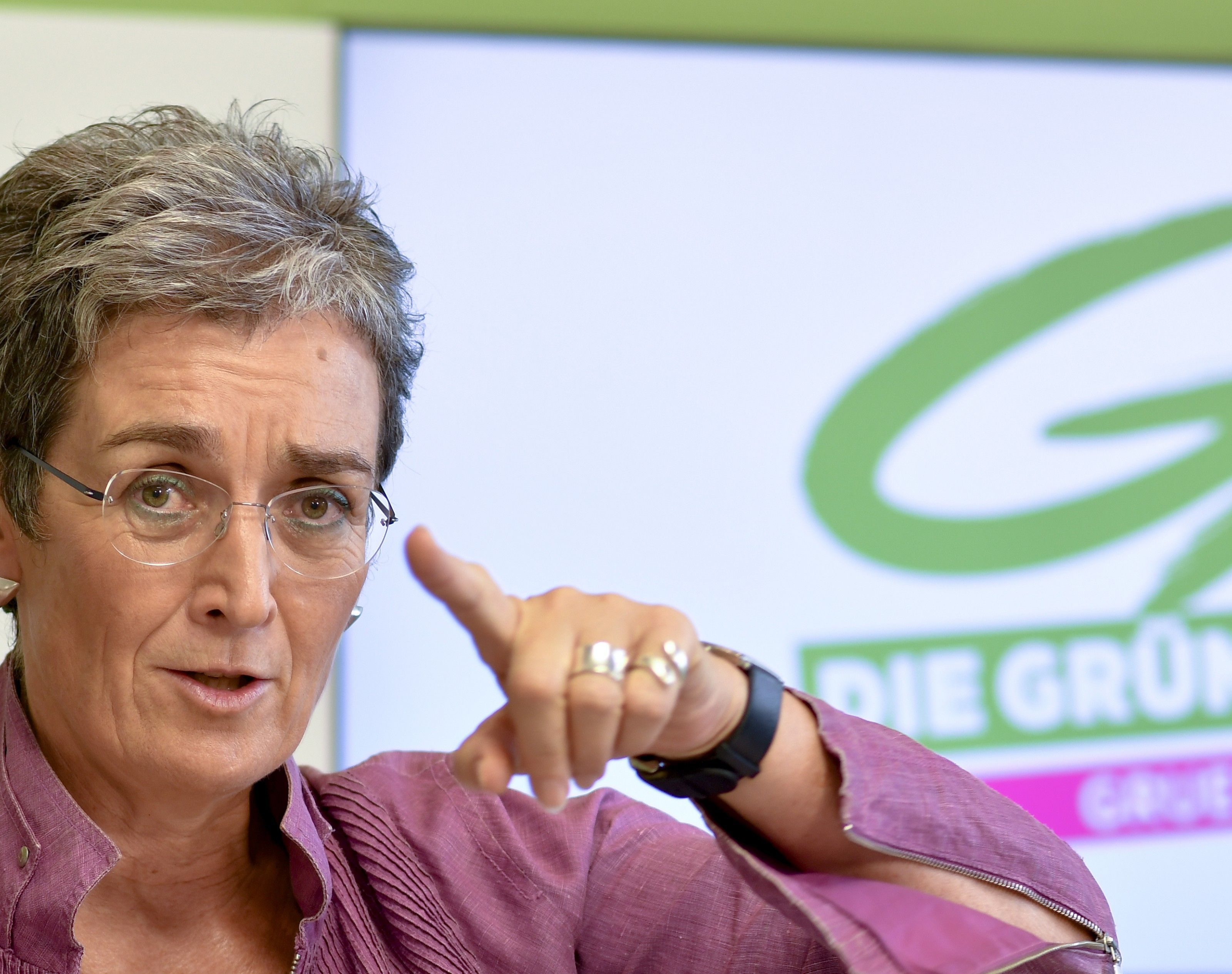 Die neue Grüne Spitzenkandidatin Ulrike Lunacek. Die neue Grüne Spitzenkandidatin Ulrike Lunacek.