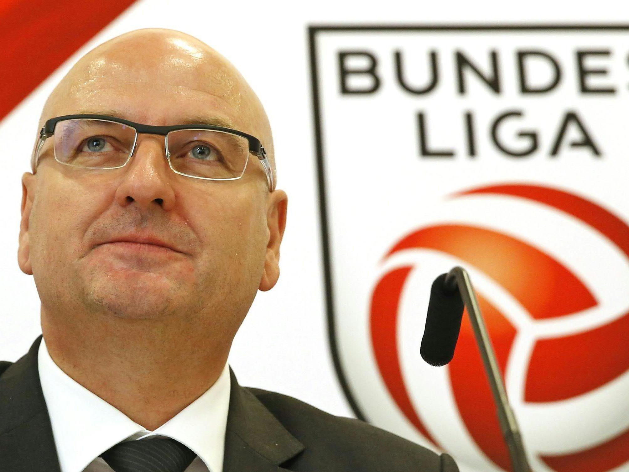 Bundesliga-Präsident Hans Rinner.