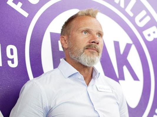 Austria-Trainer Thorsten Fink will zum Angriff auf Titelfavorit Salzburg blasen.