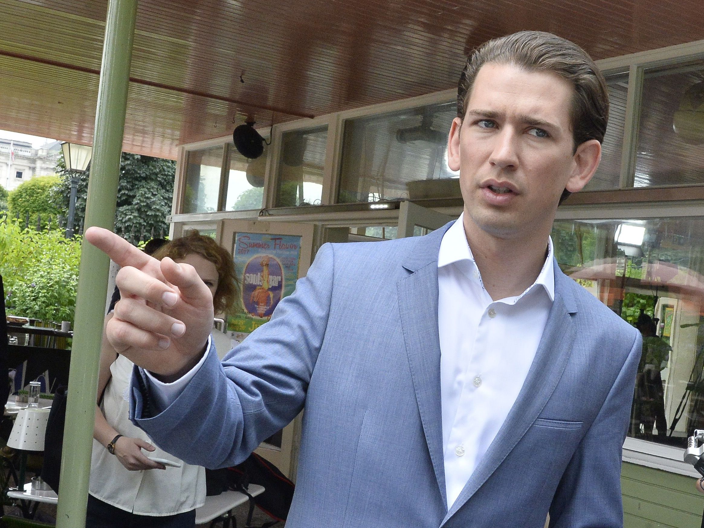 Sebastian Kurz hat die ÖVP in Umfragen auf Platz eins geführt. Sebastian Kurz hat die ÖVP in Umfragen auf Platz eins geführt.