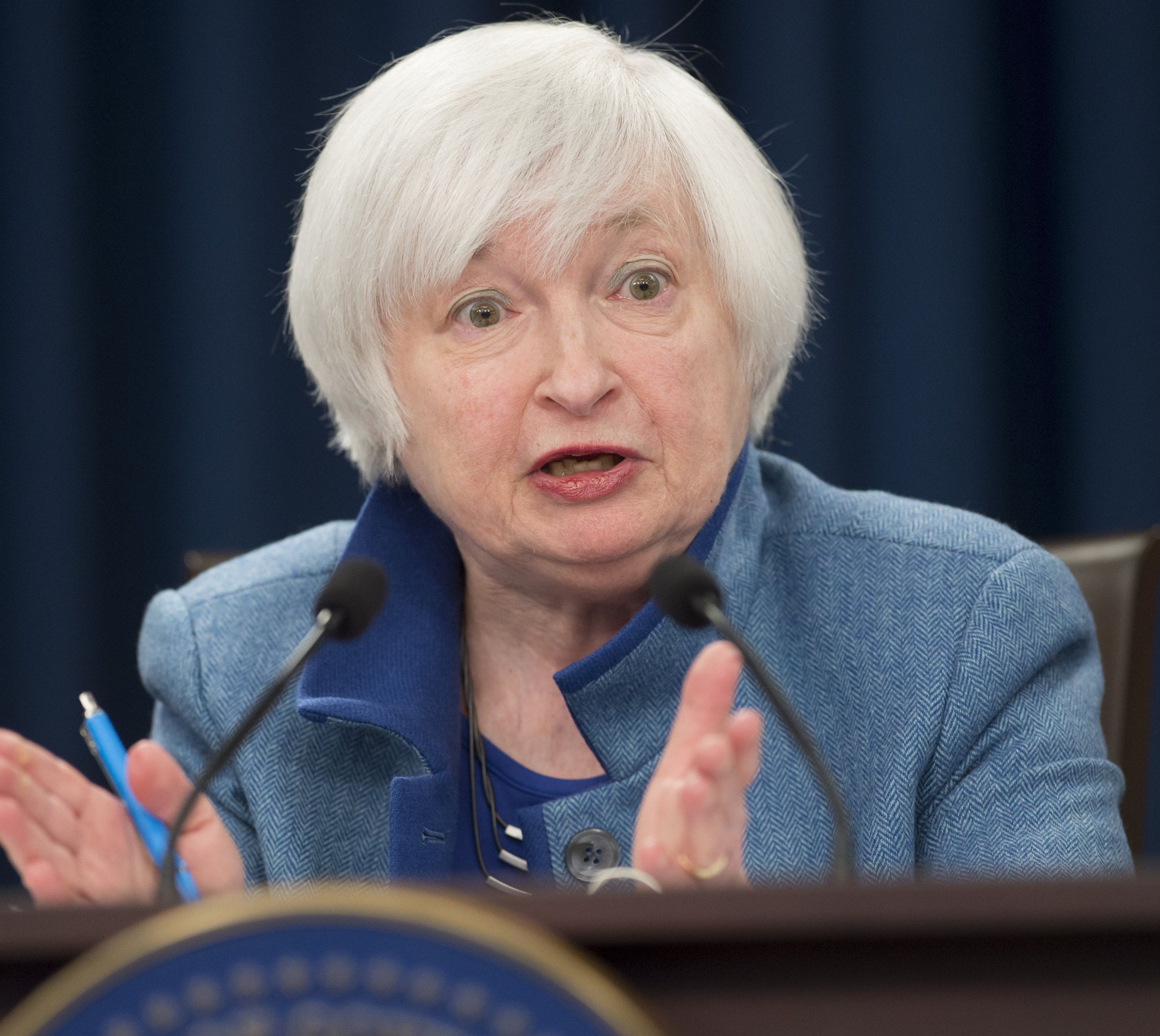 Amtszeit der US-Notenbankchefin endet im Februar. Amtszeit der US-Notenbankchefin endet im Februar.