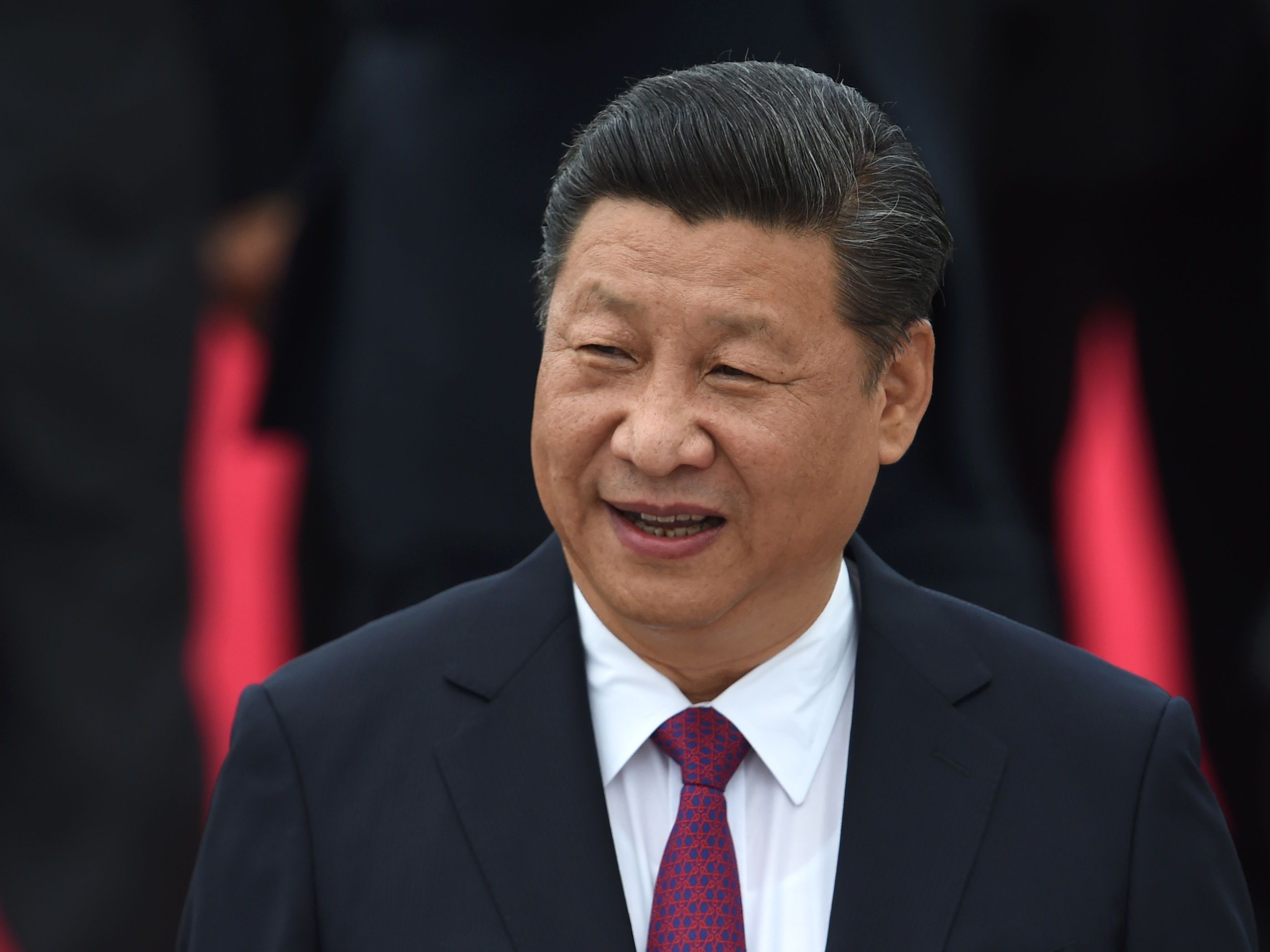 Chinas Präsident Xi Jinping. Chinas Präsident Xi Jinping.
