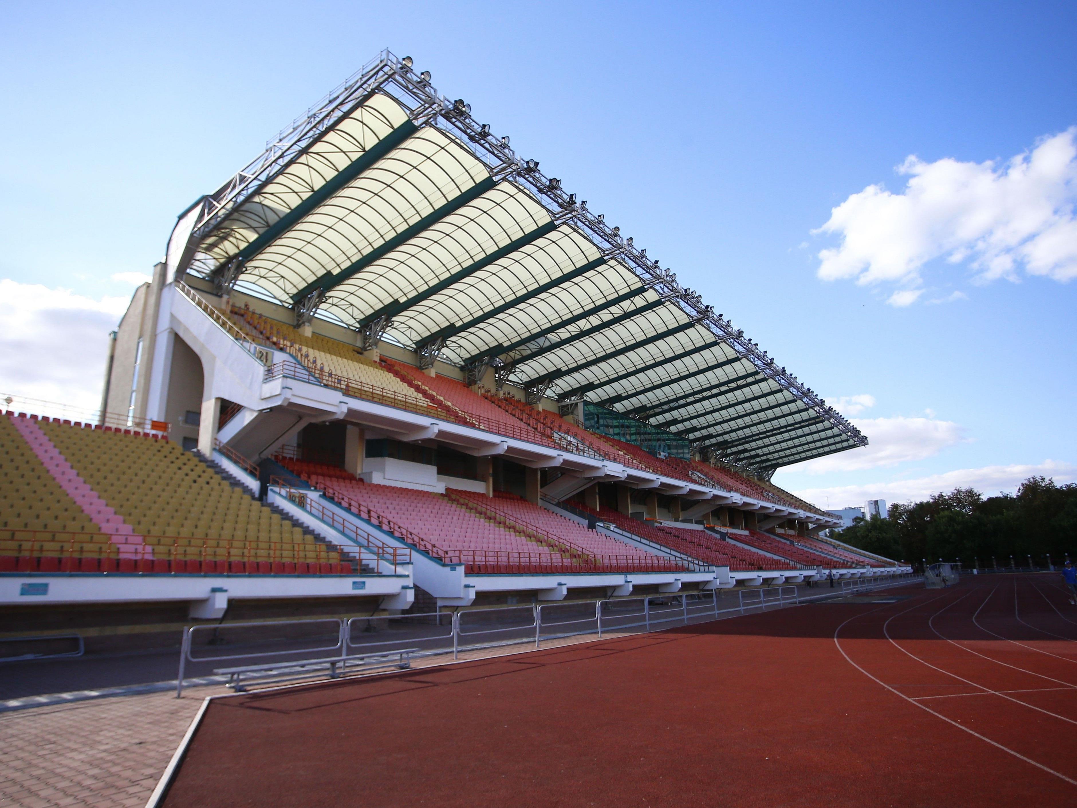 Das DASK Brestski, Heimstätte des FC Dynamo Brest.
