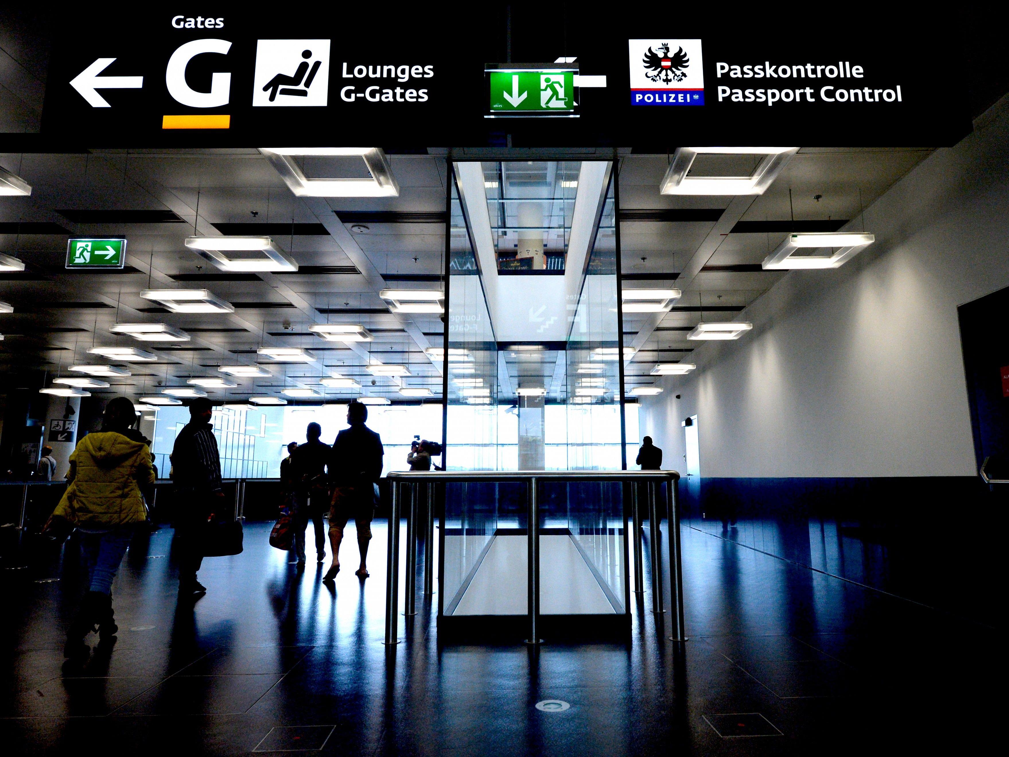 Die Grenzkontrollen am Flughafen Wien werden erweitert