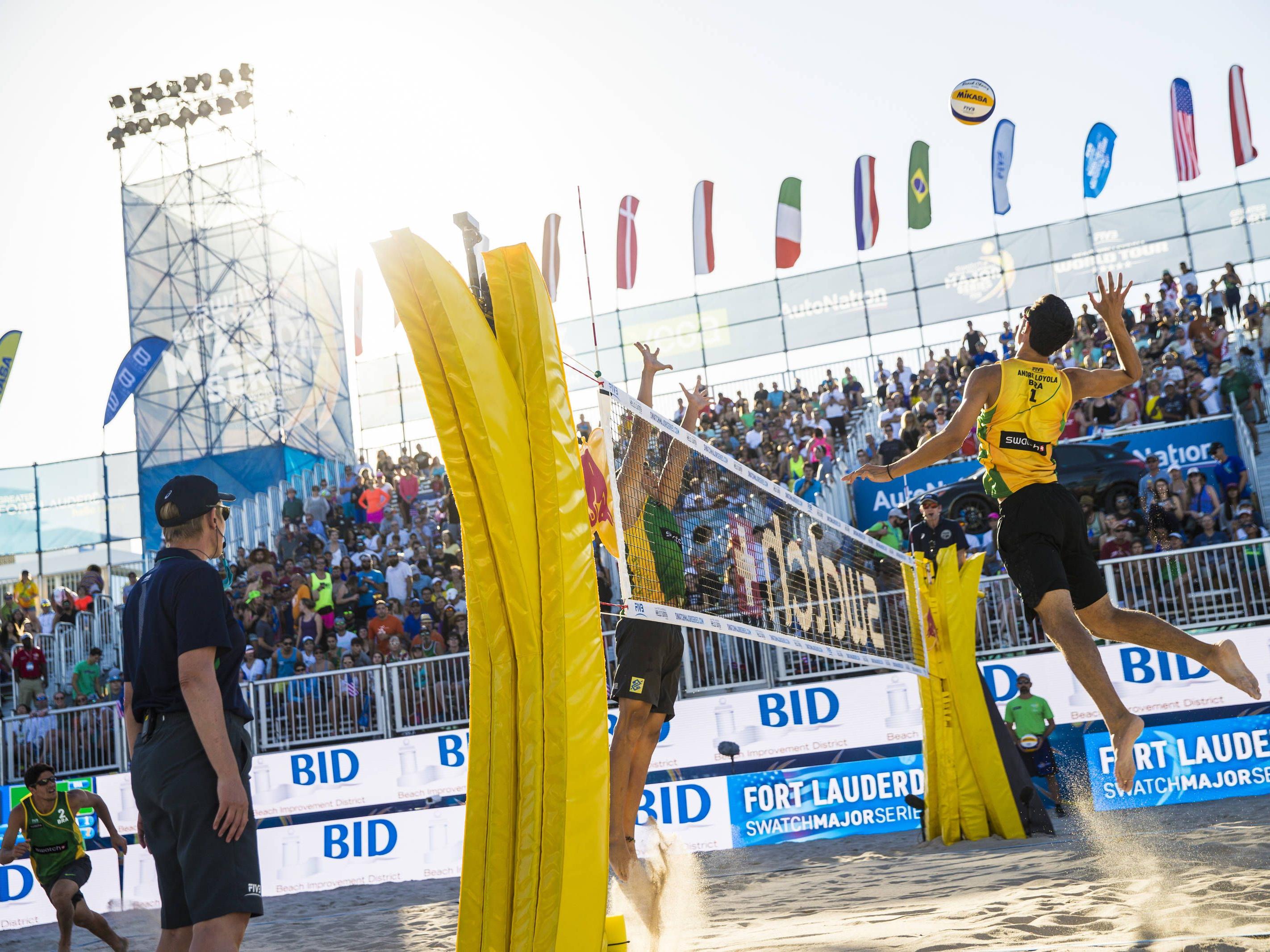 Die Beach-Volleyball-WM ist das Sport-Highlight im Sommer in Wien.