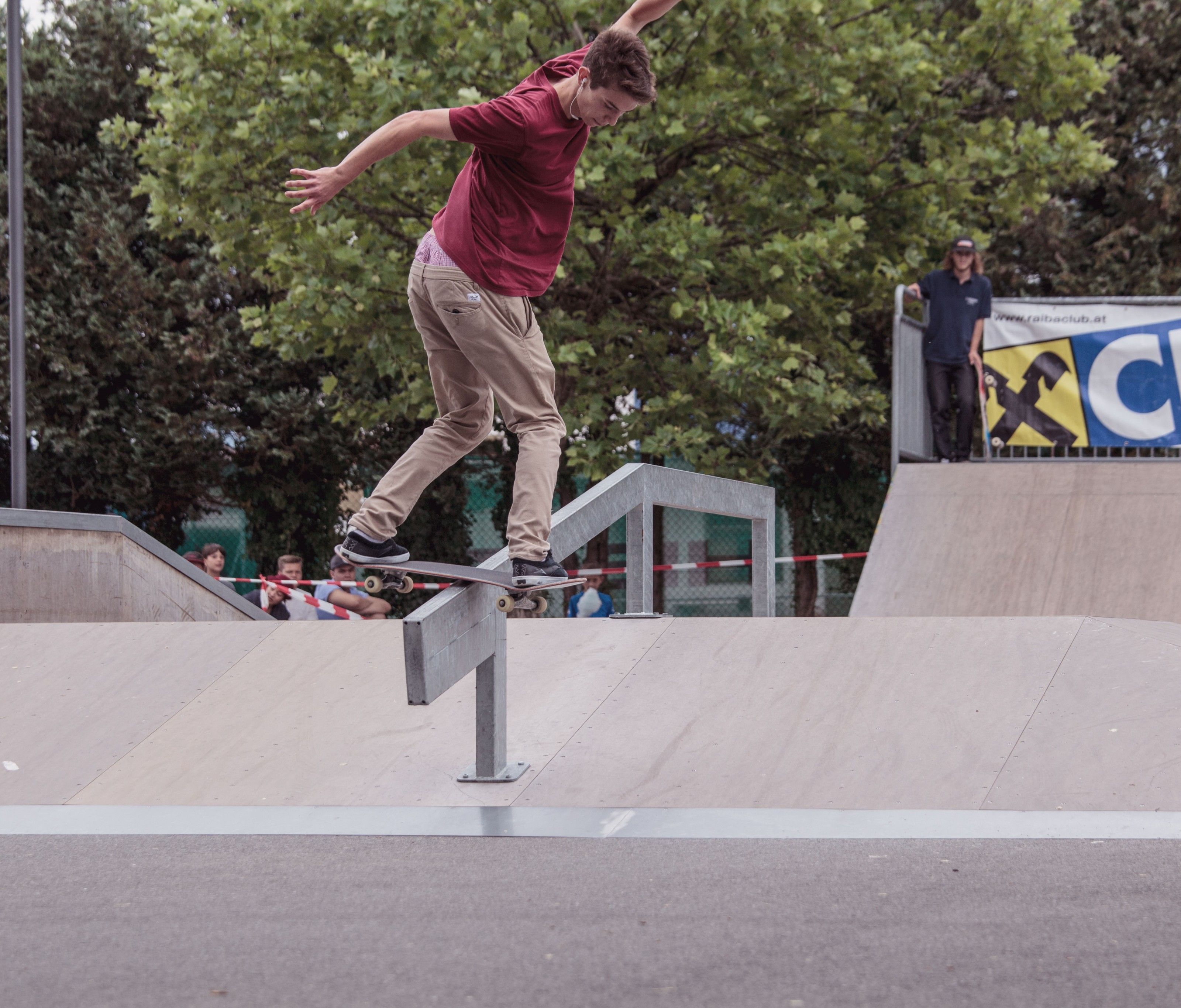 Am Jugendplatz Habedere gab es spektakuläre Tricks und Sprünge zu sehen. Am Jugendplatz Habedere gab es spektakuläre Tricks und Sprünge zu sehen.