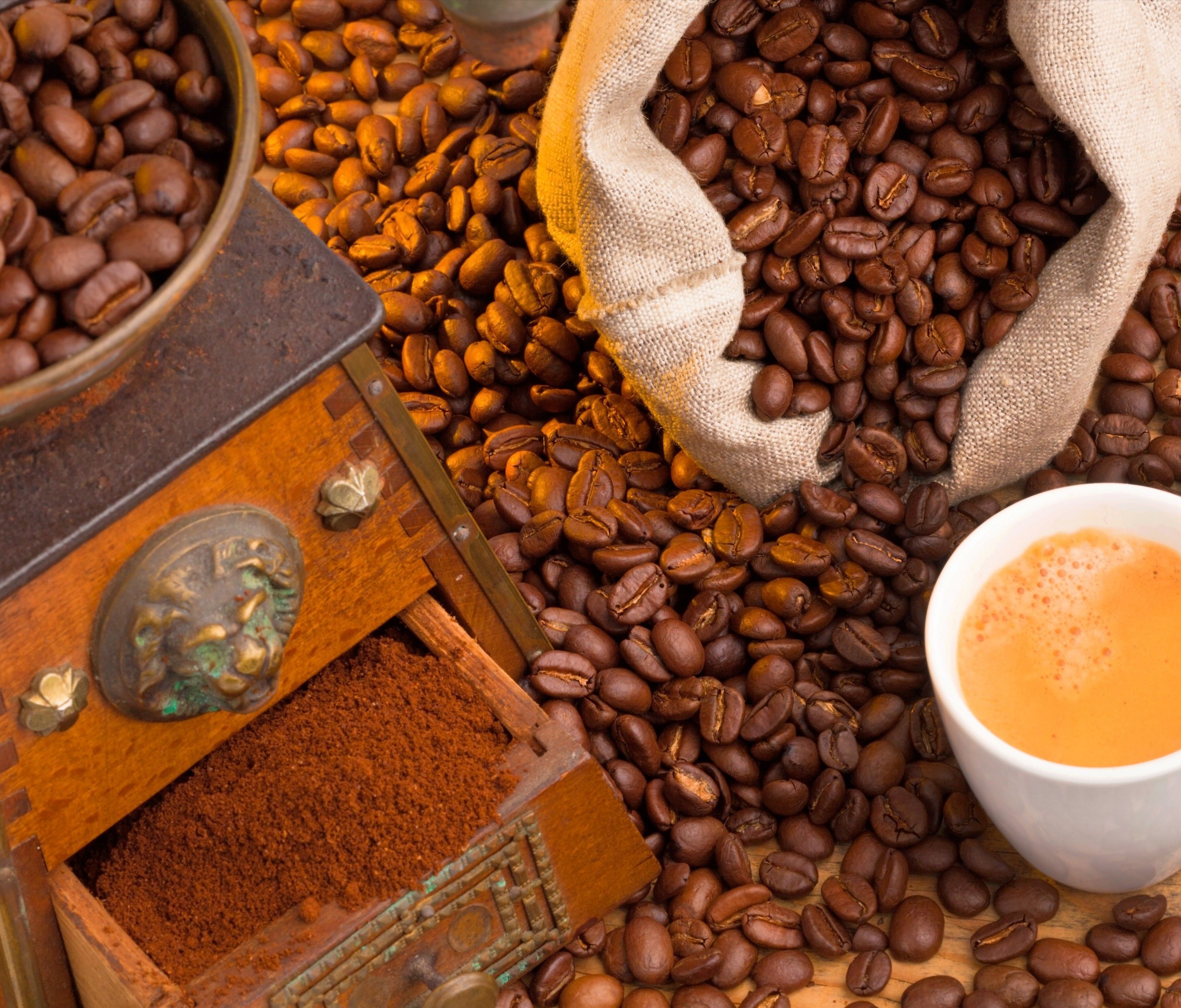 Der Tag des Kaffees wird eine Woche lang gefeiert. Der Tag des Kaffees wird eine Woche lang gefeiert.