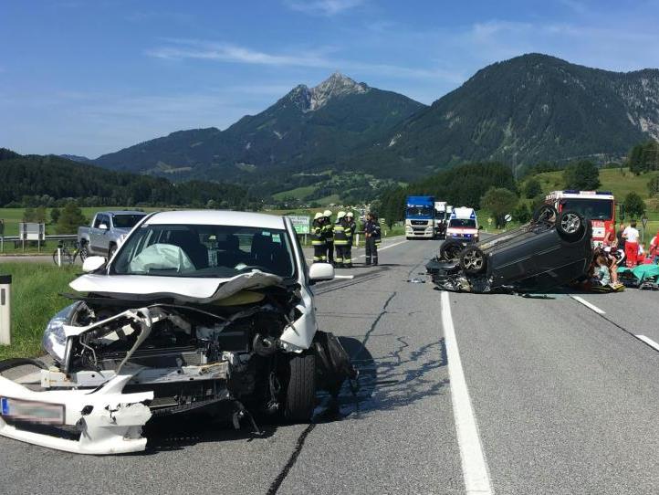 Am Montag ereignete sich in der Steiermark ein Unfall mit einem Wiener Pkw.