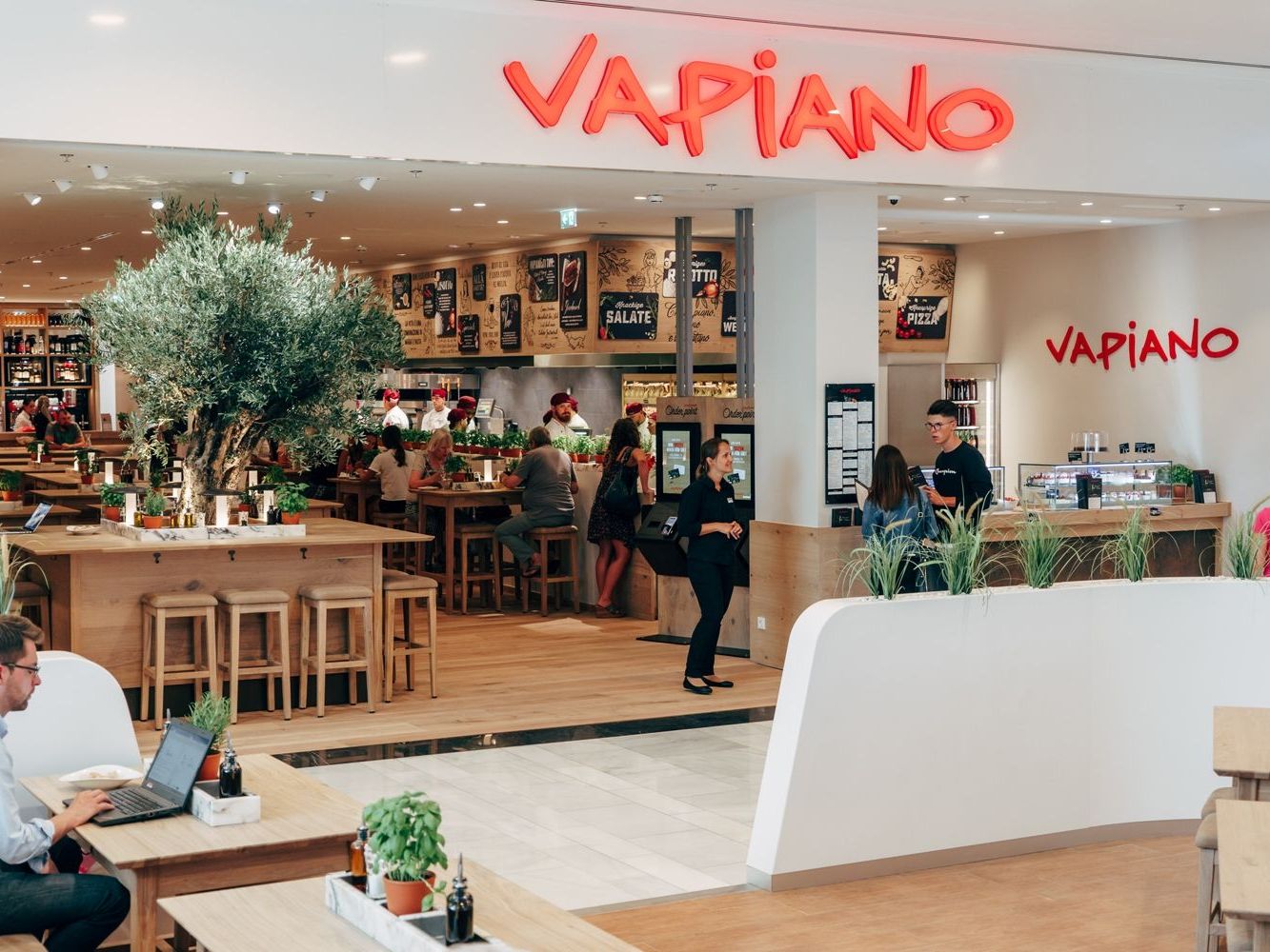 In der SCS hat ein Mini-Vapiano eröffnet In der SCS hat ein Mini-Vapiano eröffnet