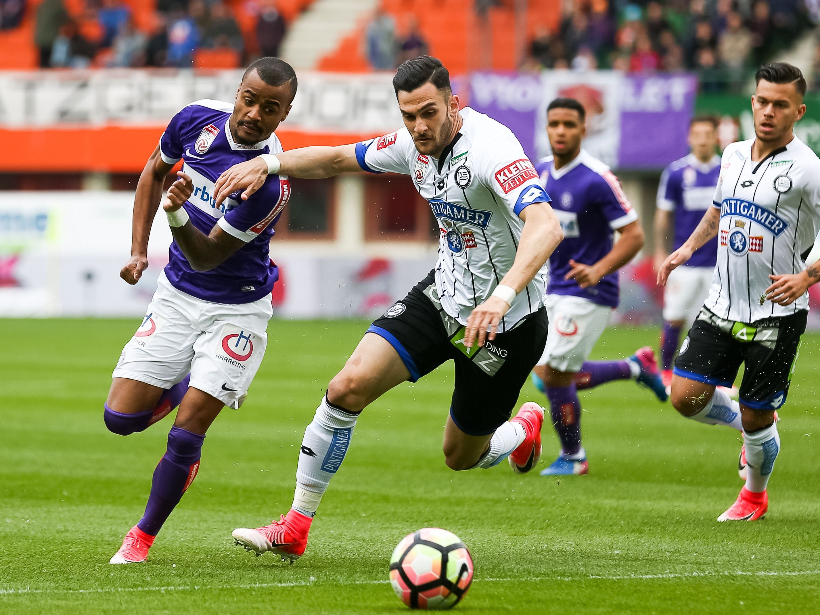 LIVE-Ticker zum Spiel Austria Wien gegen Sturm Graz ab 16.00 Uhr.