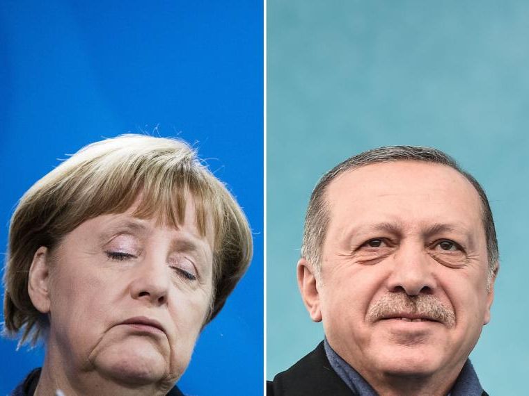 ürkischer Präsident: "Ich habe kein Problem mit der Kanzlerin" ürkischer Präsident: "Ich habe kein Problem mit der Kanzlerin"