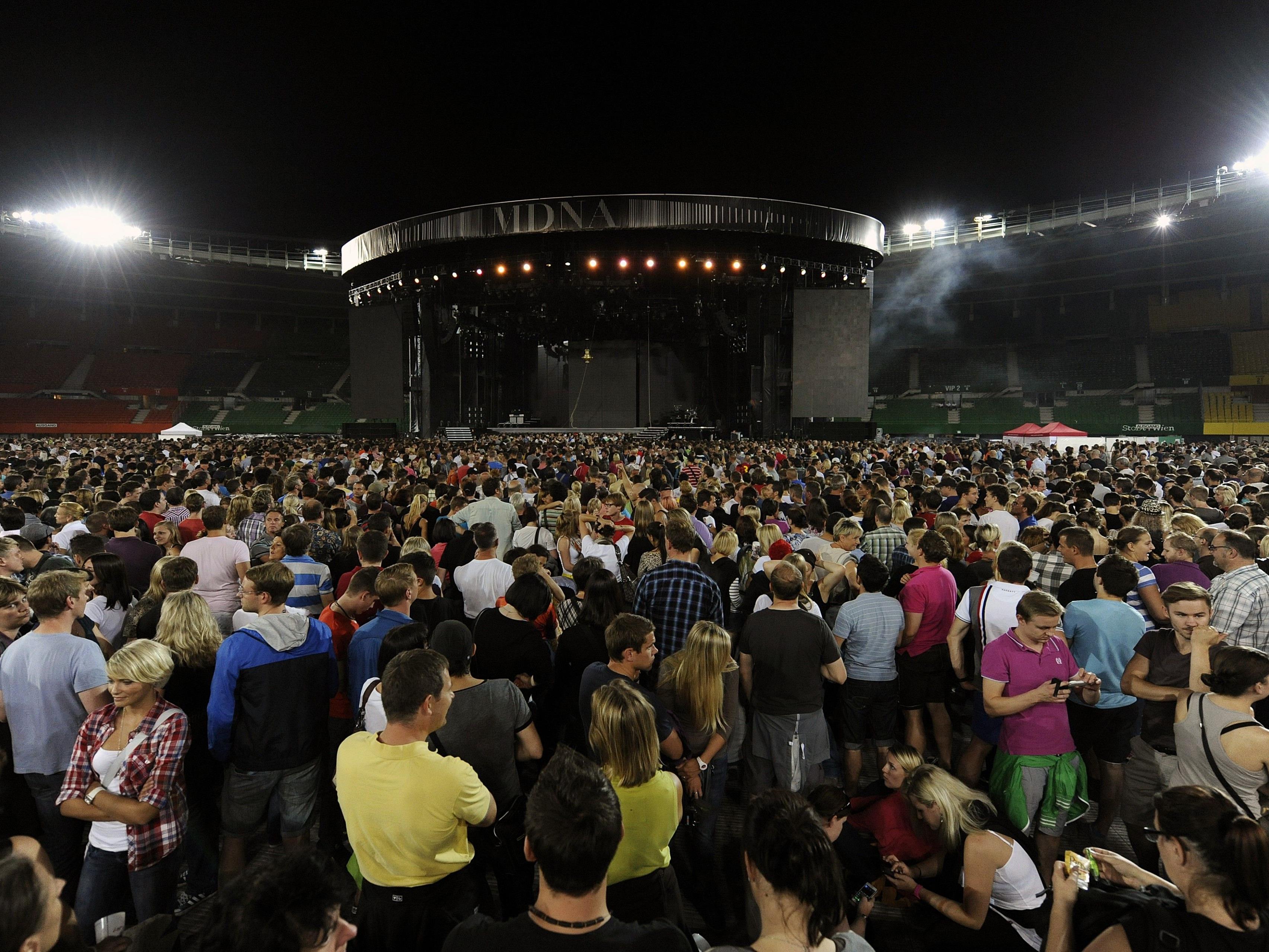 Rund um das Ernst Happel Stadion werden wegen dem Guns N' Roses Konzert Staus erwartet.