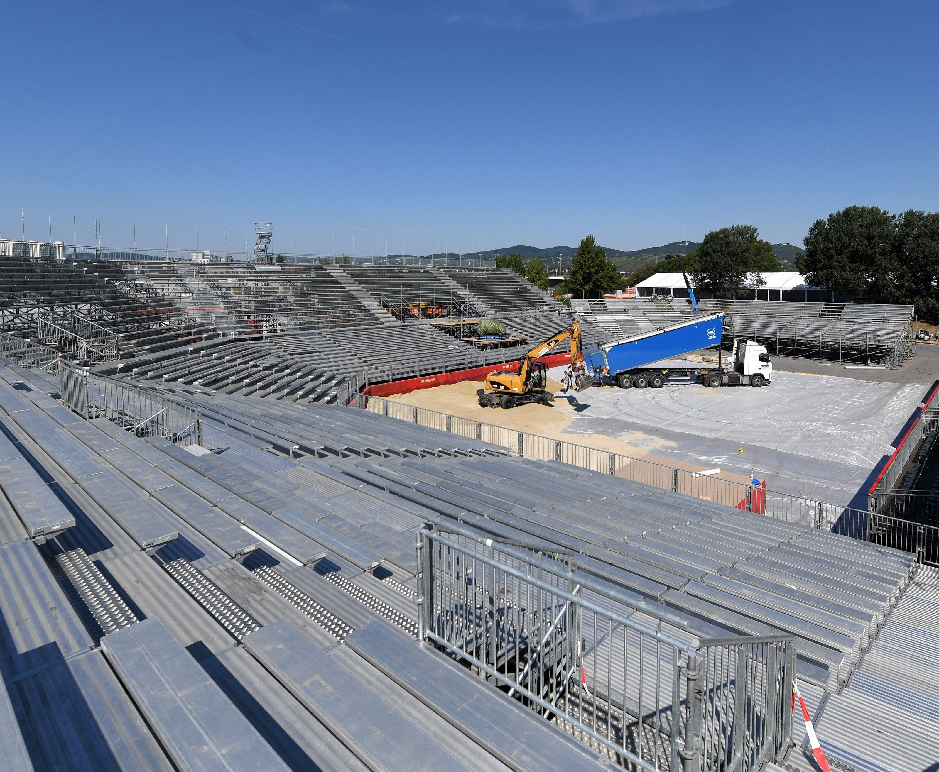 Wiens Tourismus freut sich über Nächtigungszahlen wärend der Beach Volleyball-WM in Wien. Wiens Tourismus freut sich über Nächtigungszahlen wärend der Beach Volleyball-WM in Wien.