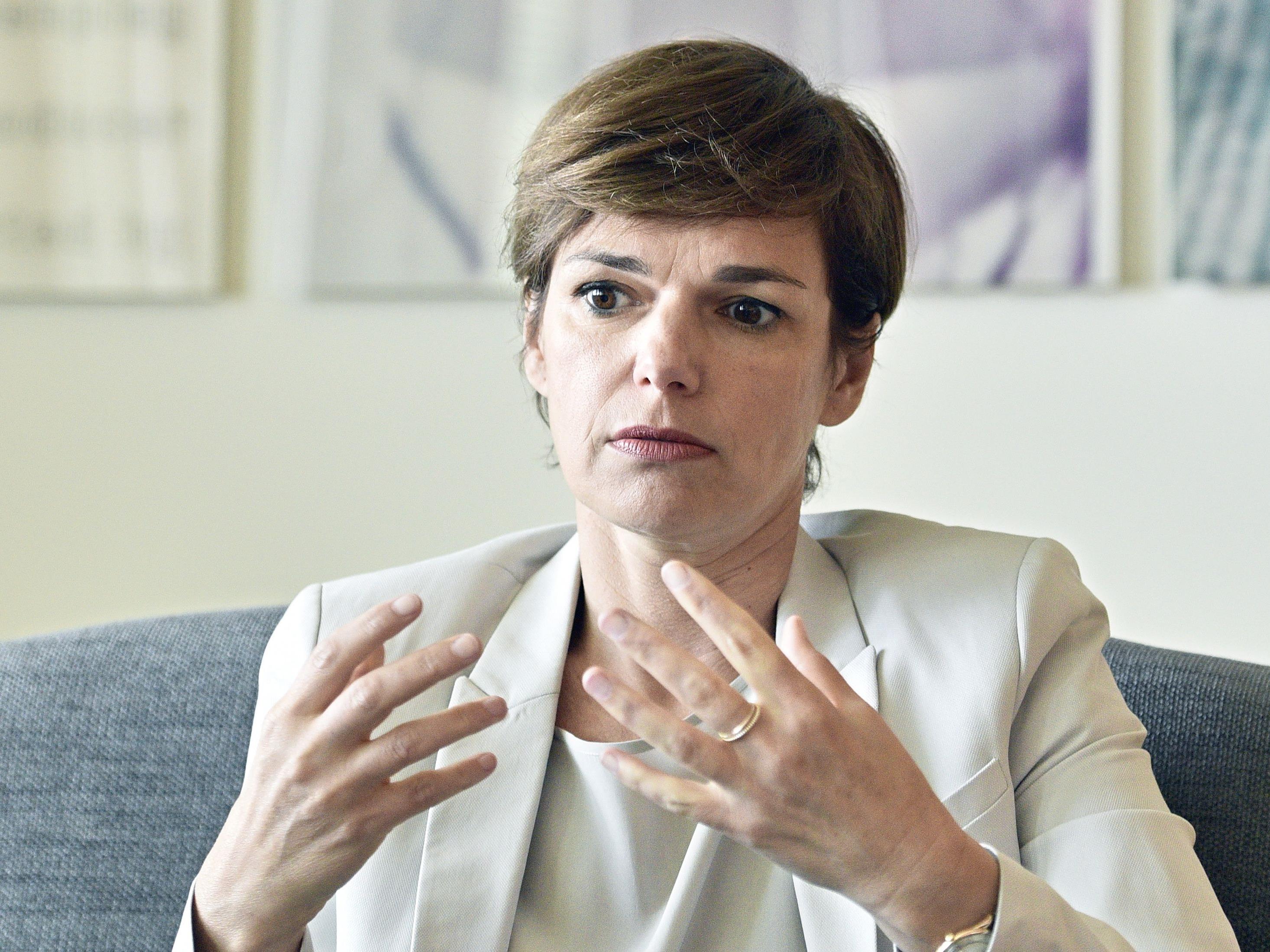 Gesundheitsministerin Pamela Rendi-Wagner von der SPÖ.