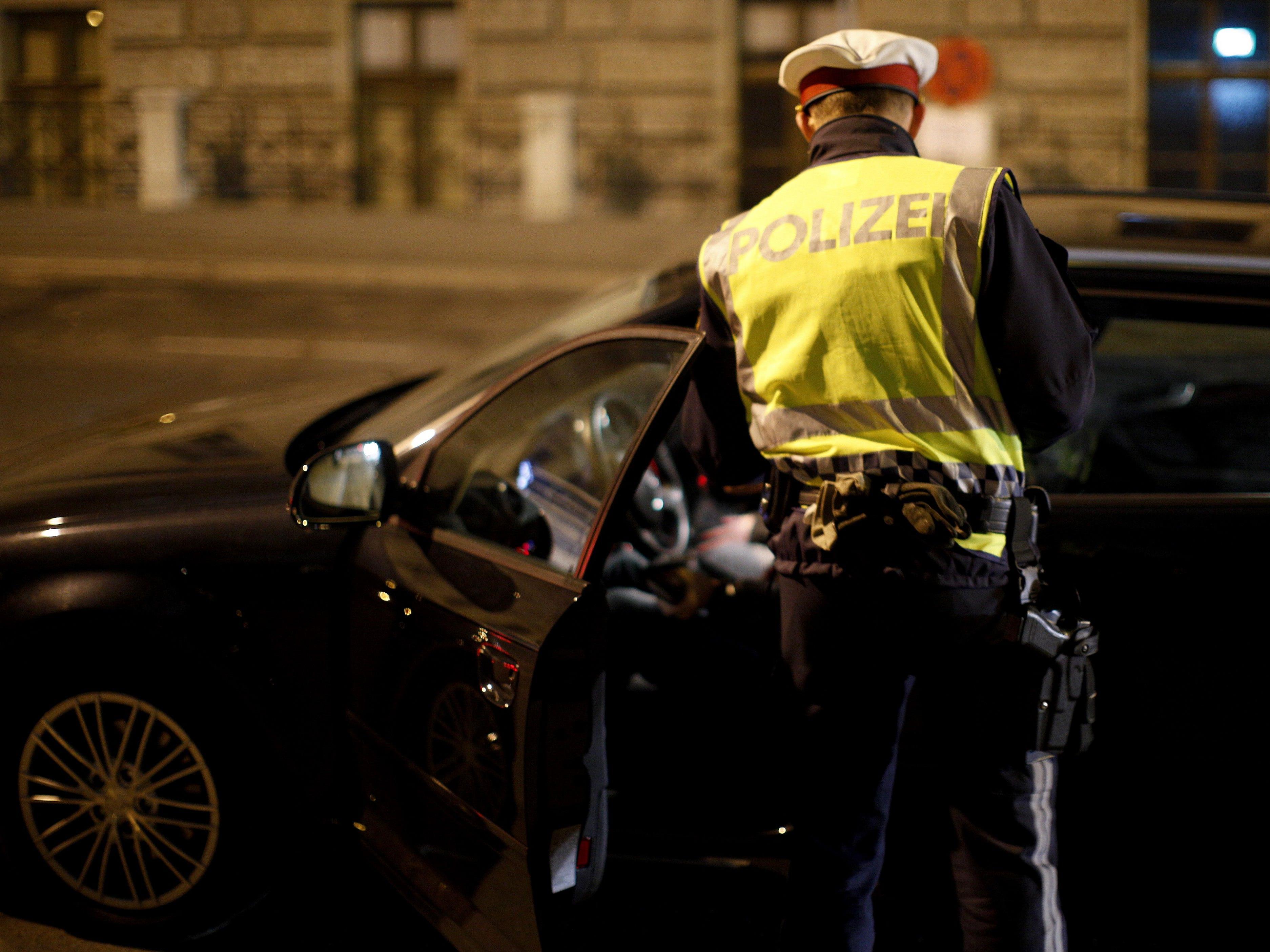 Die Polizei zog in Wieden einen Alko-Lenker aus dem Verkehr