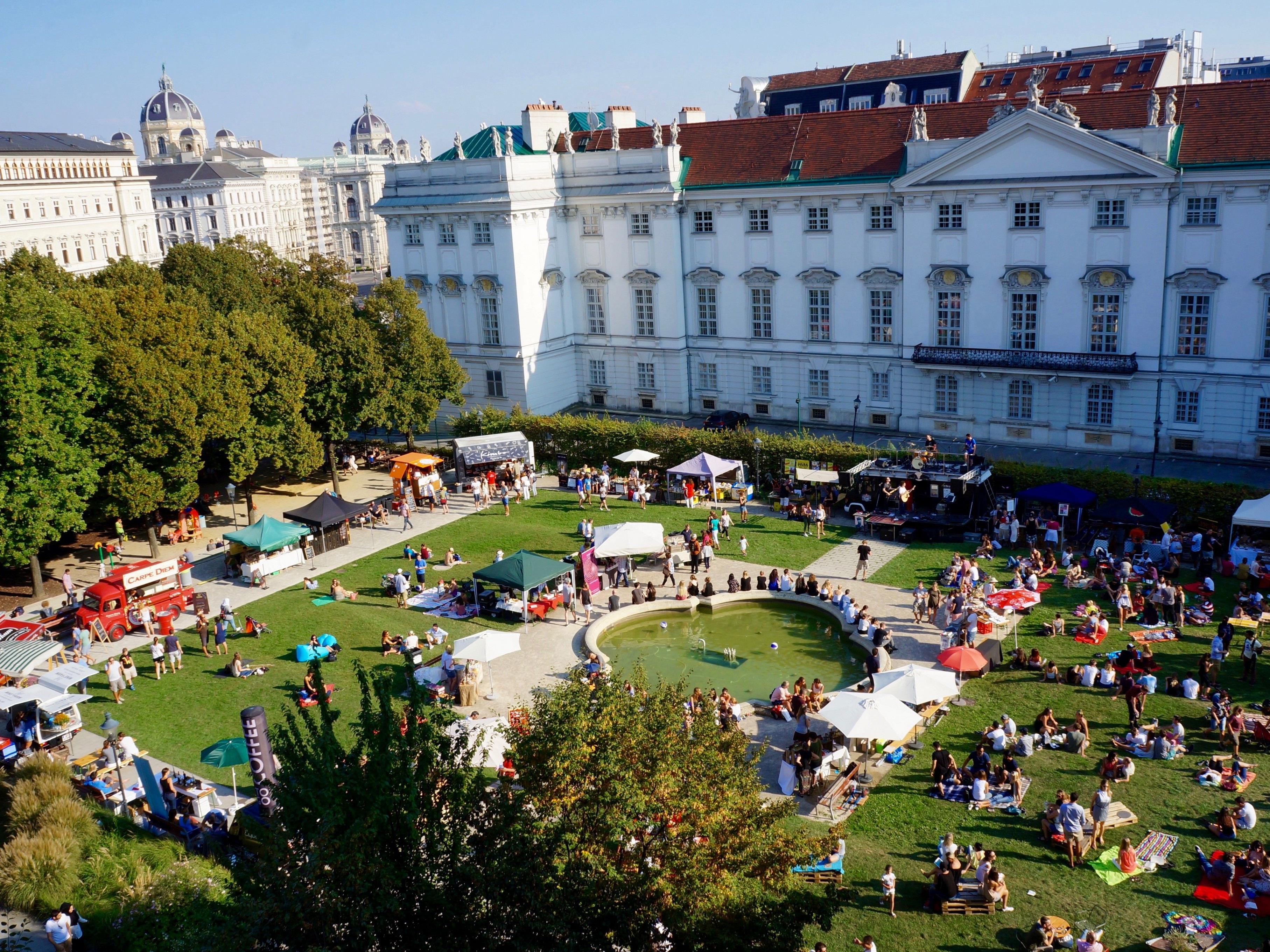 Am 8. ujnd 9. Spetember findet in Wien das in the park-Fest statt.