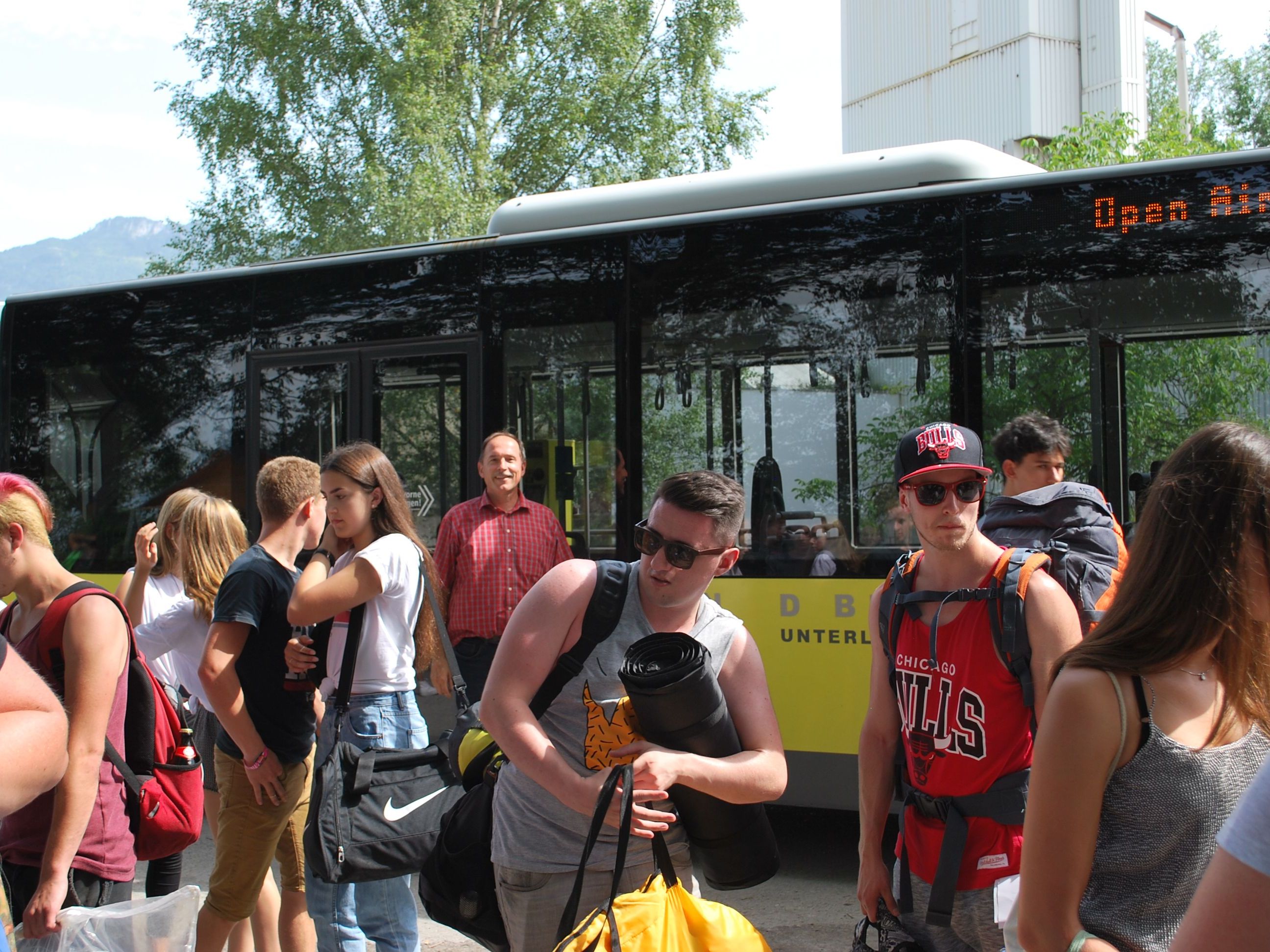 Mit dem Bus direkt zum Szene openair am Alten Rhein in Lustenau Mit dem Bus direkt zum Szene openair am Alten Rhein in Lustenau