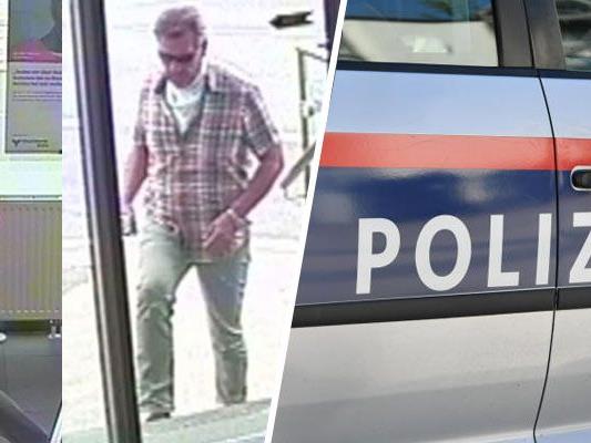 Die Polizei bittet um Hinweise zum Täter, der versuchte eine Bankfiliale in Wien auszurauben.