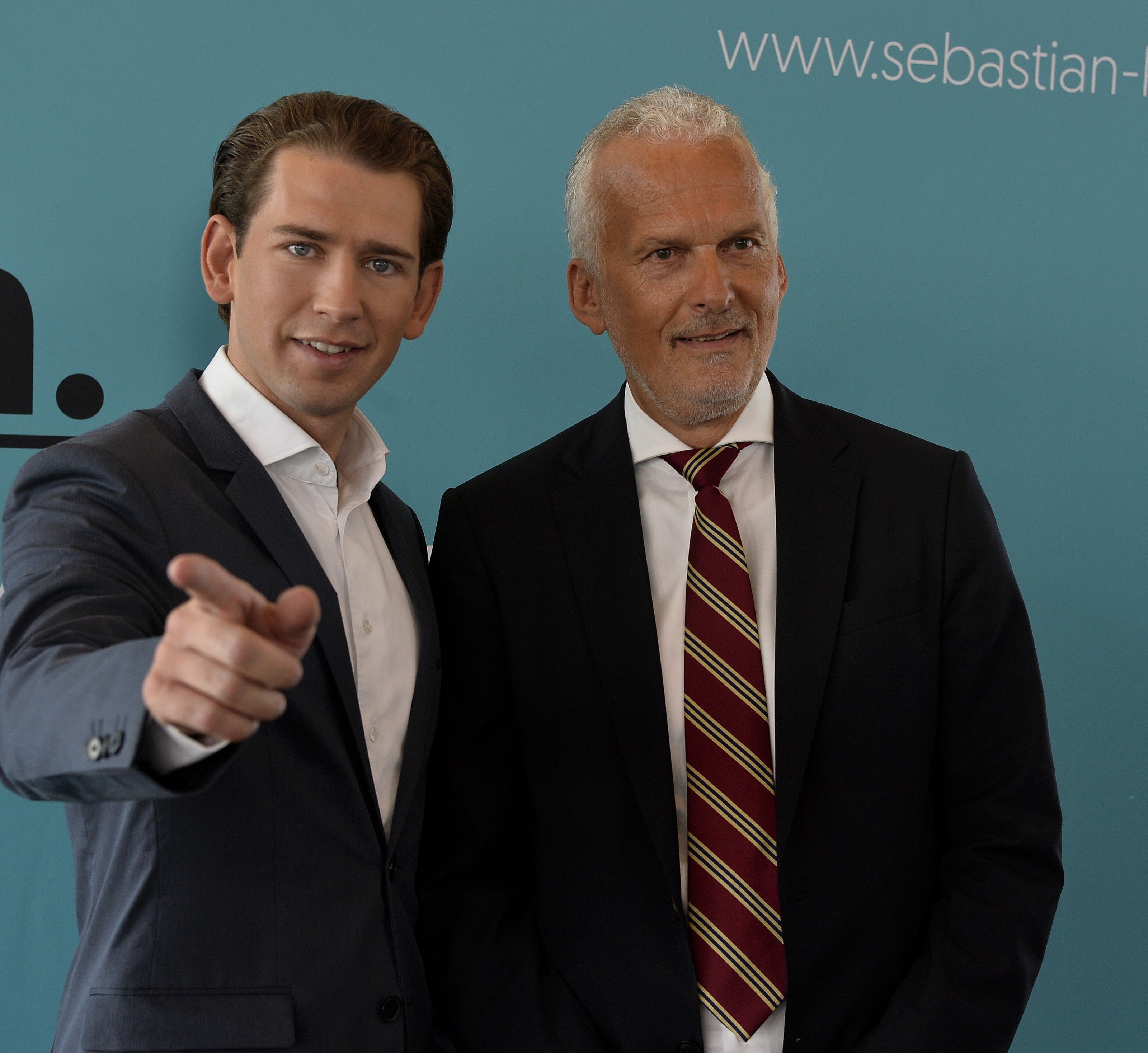 ÖVP-Chef Kurz präsentiert mit Josef Moser einen neuen Kandidaten auf der Bundesliste ÖVP-Chef Kurz präsentiert mit Josef Moser einen neuen Kandidaten auf der Bundesliste