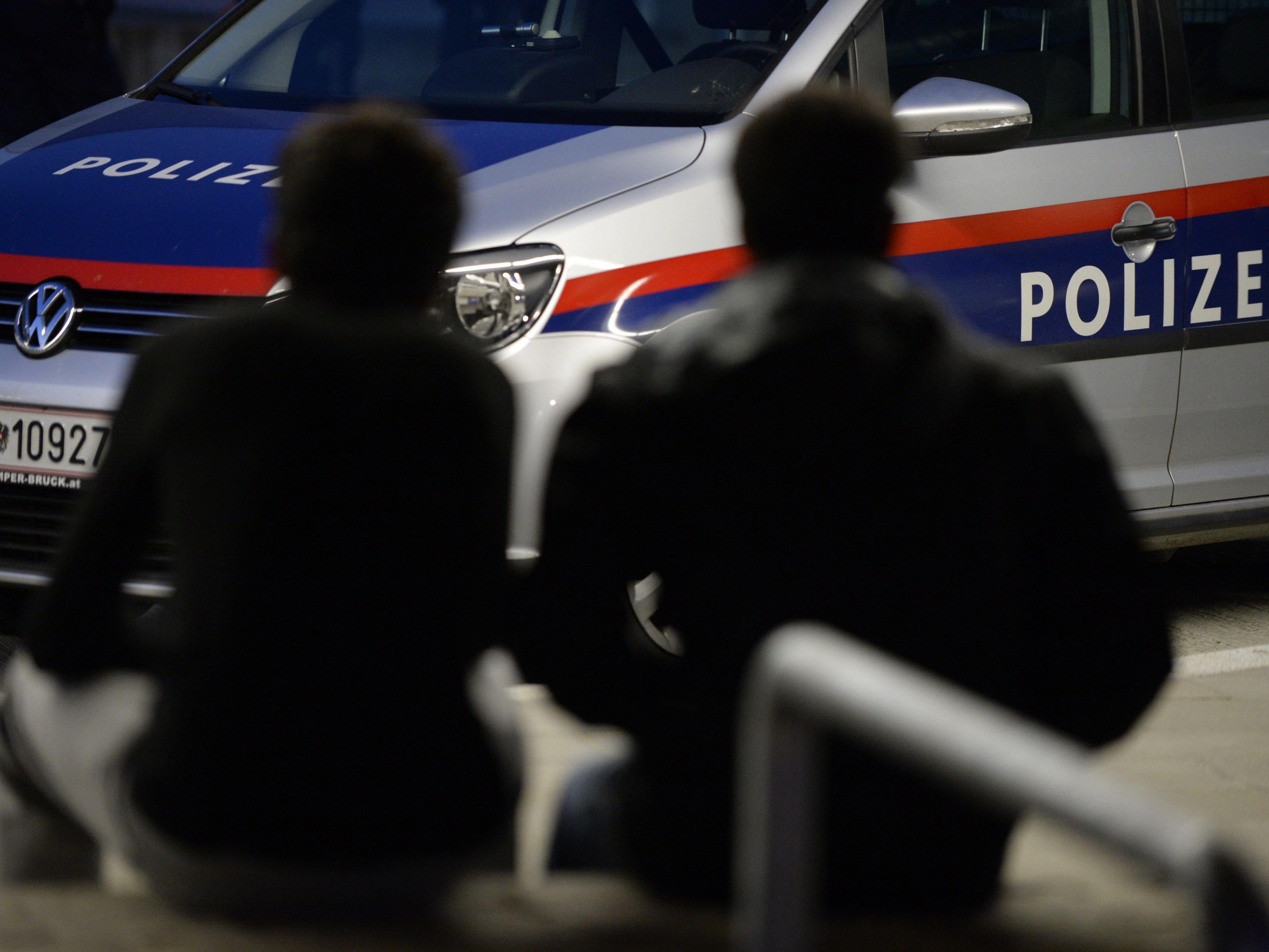 In Niederösterreich wurde ein Fahrzeug der Polizei gerammt