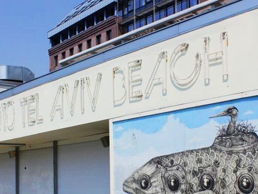 Am Samstag wird am Tel Aviv Beach kräftig gefeiert Am Samstag wird am Tel Aviv Beach kräftig gefeiert