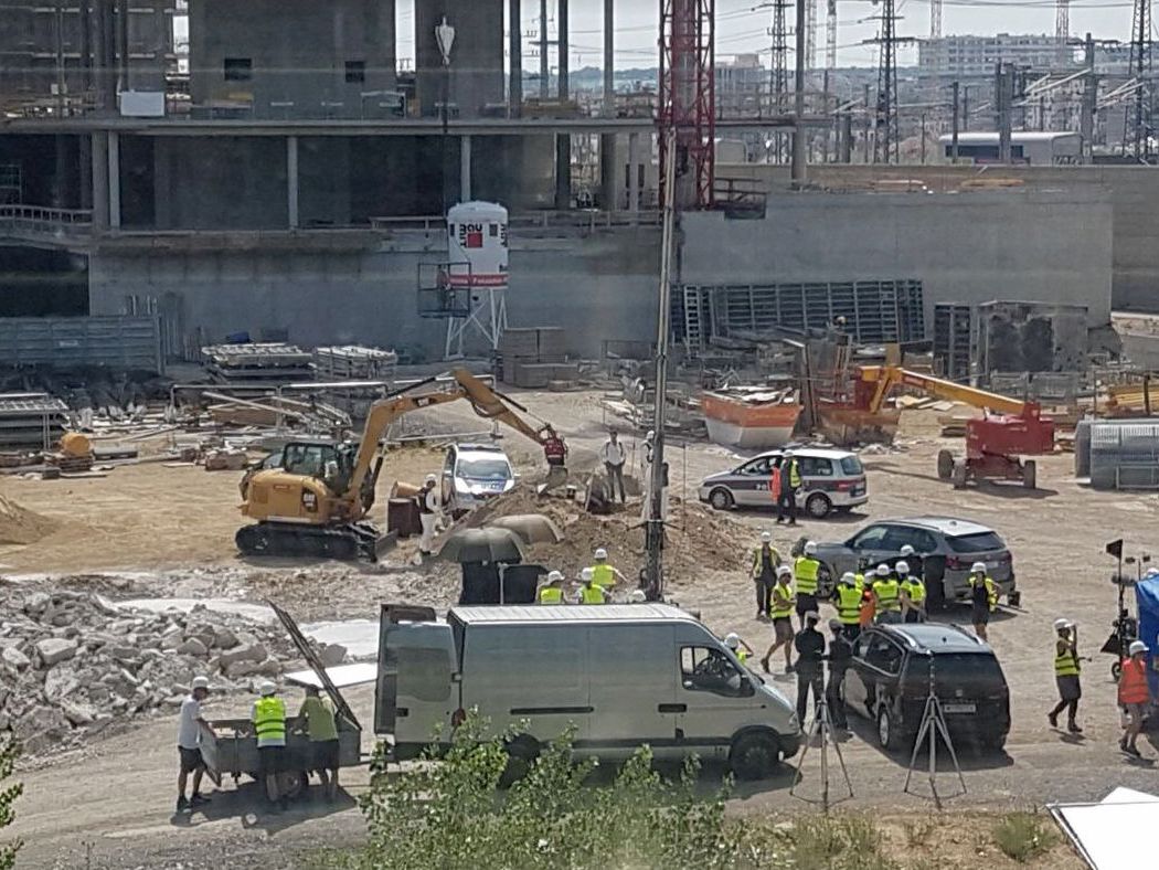 Die Dreharbeiten zu "Schnell ermittelt" sorgen am Freitag in Wien für Aufregung. Die Dreharbeiten zu "Schnell ermittelt" sorgen am Freitag in Wien für Aufregung.