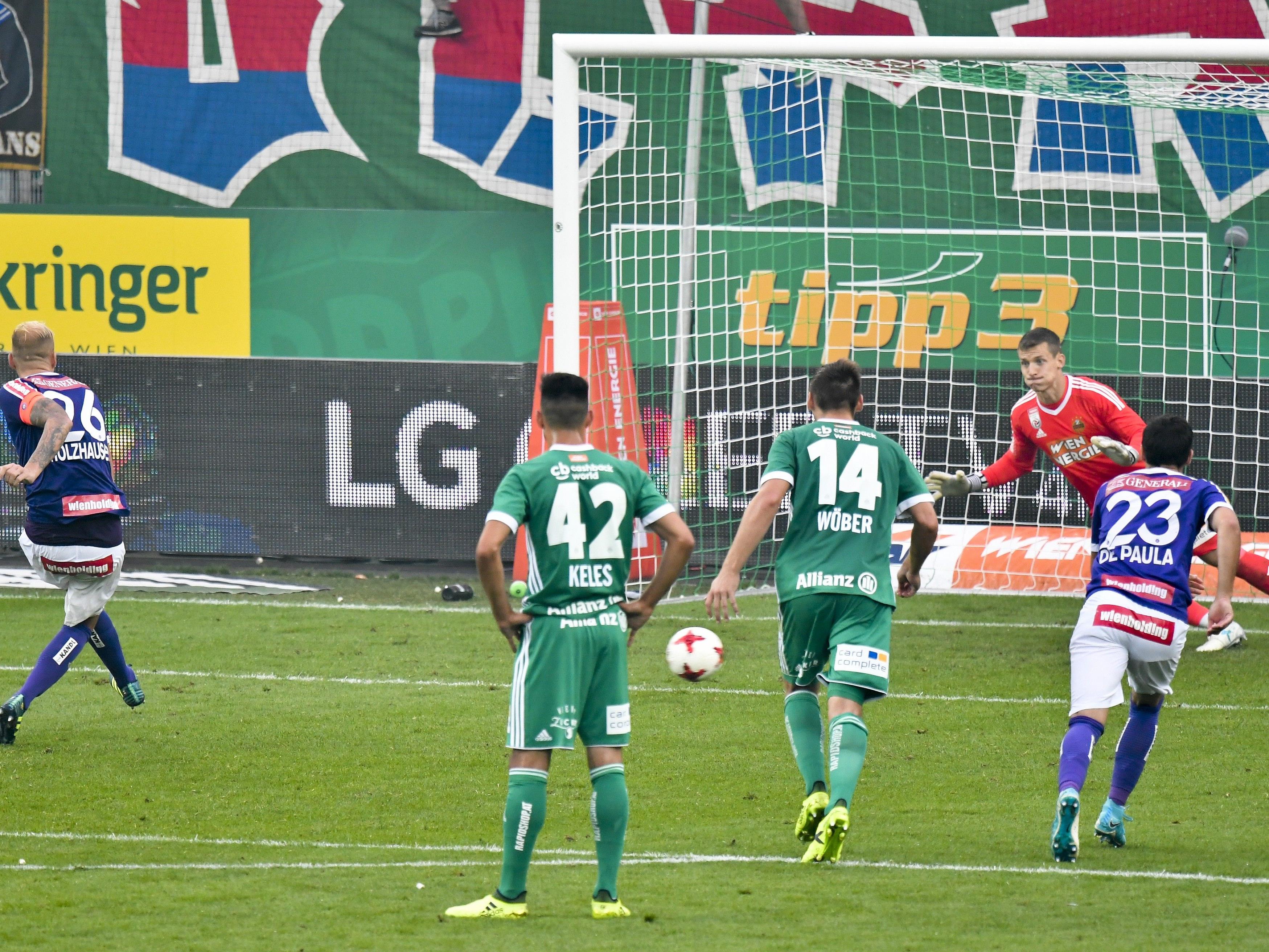 Die Bundesliga leitete nach den Vorkomnissen beim Wiener Derby ein Verfahren ein.