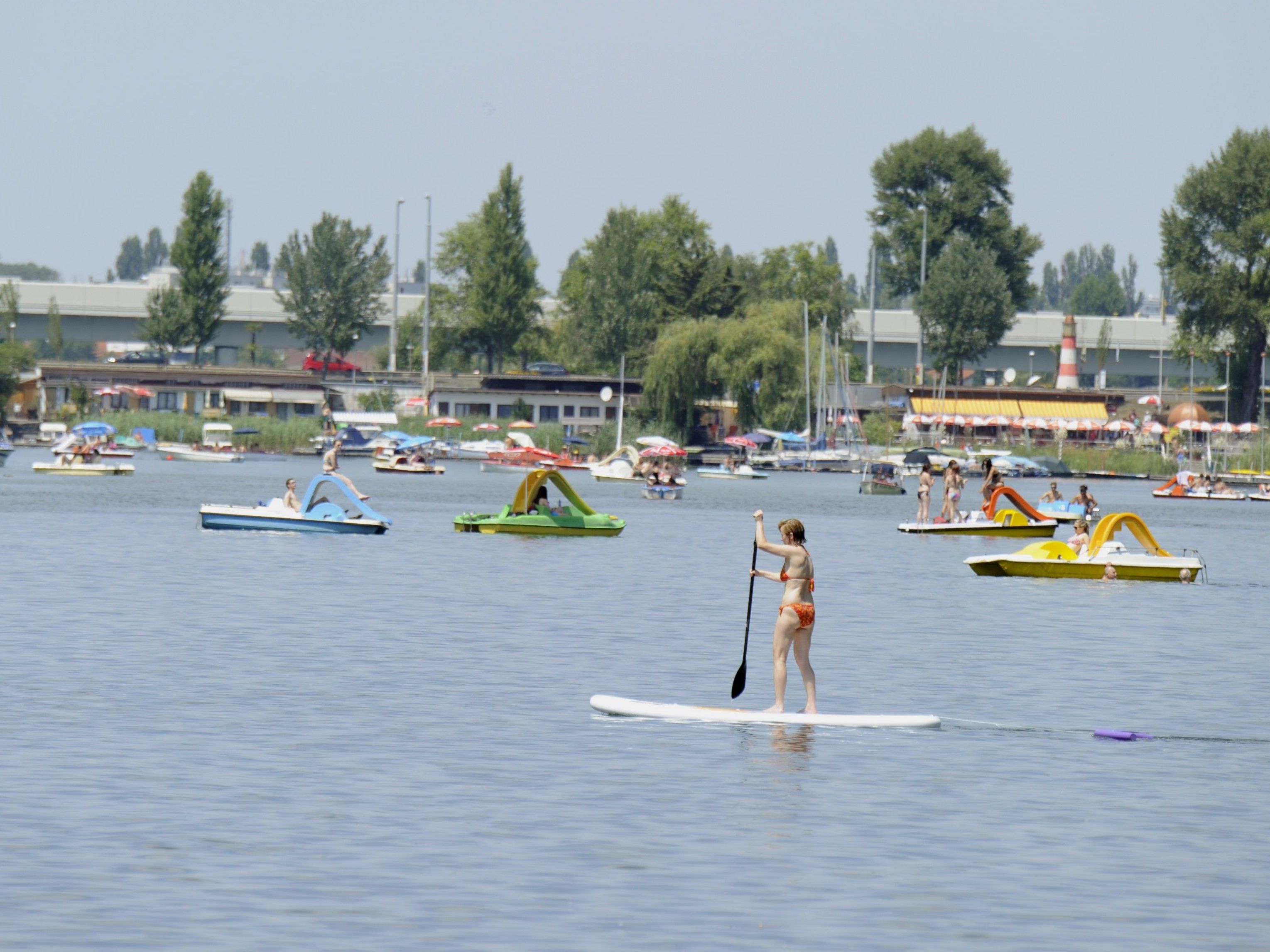 Am Sonntag endete die Hitzewelle in Wien - bis dahin werden noch 38 Grad erwartet.